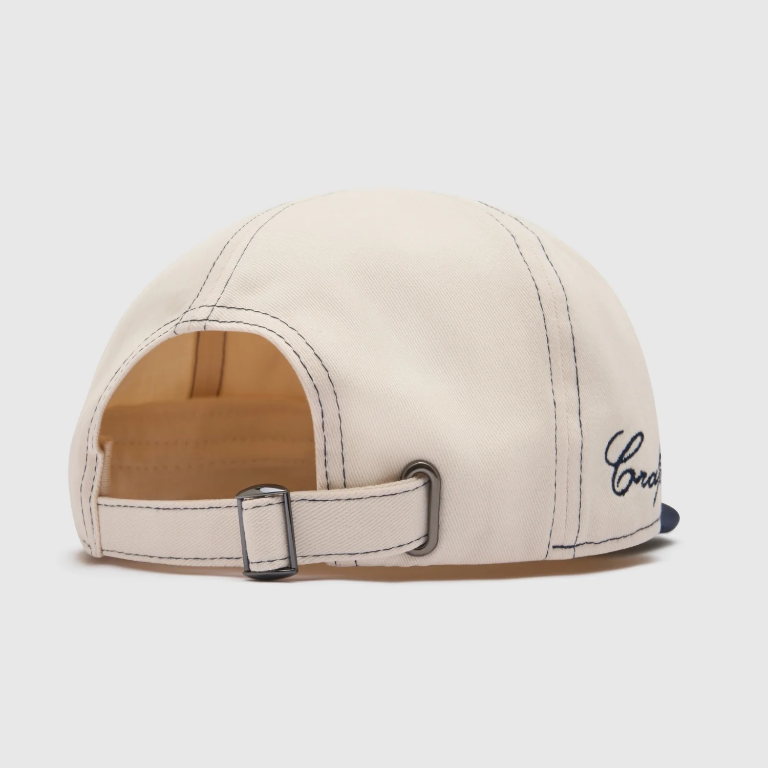 Gentlemens Club Cap (Cream/Navy) - Image 3