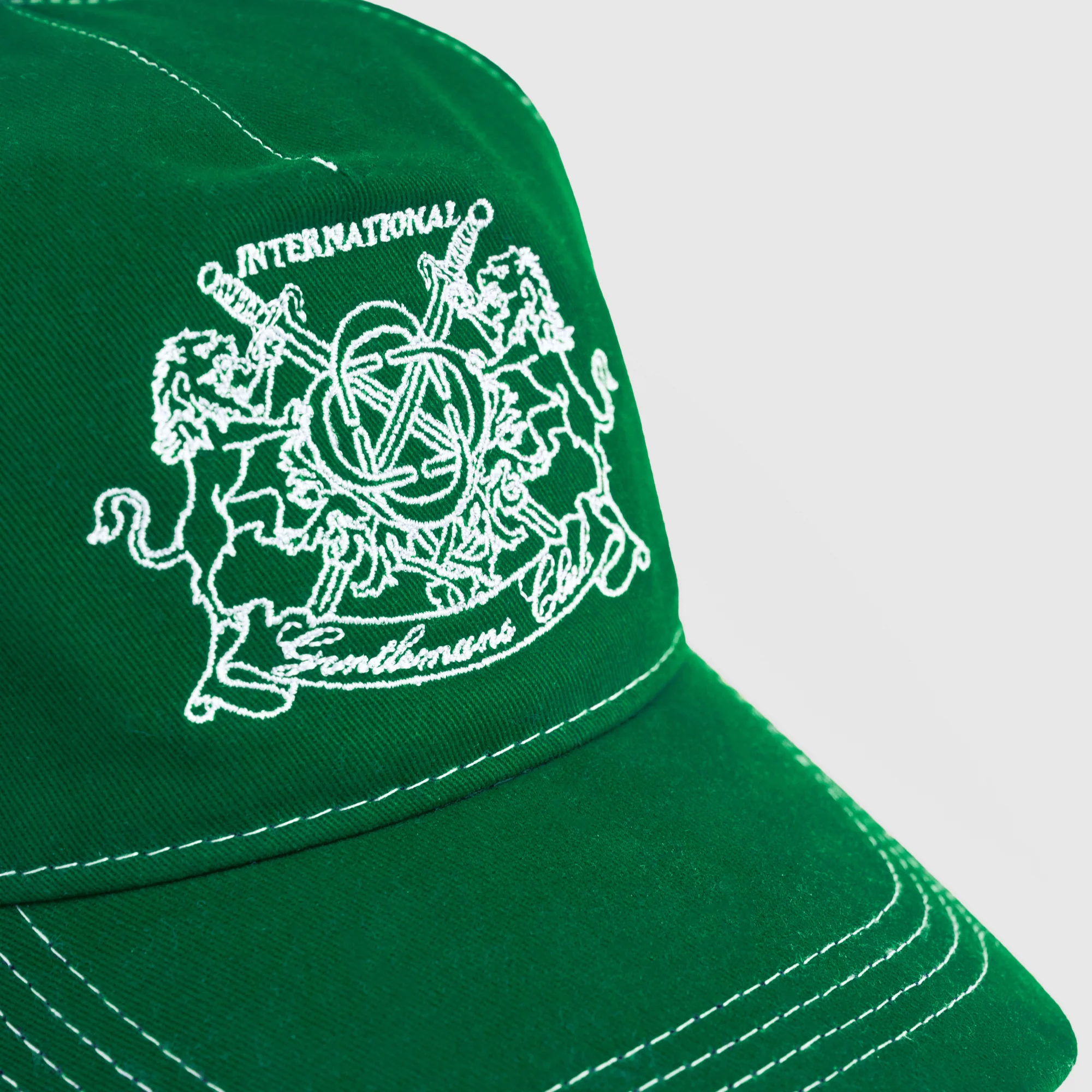 Gentlemen's Club Cap (Forest Green) - Image 6
