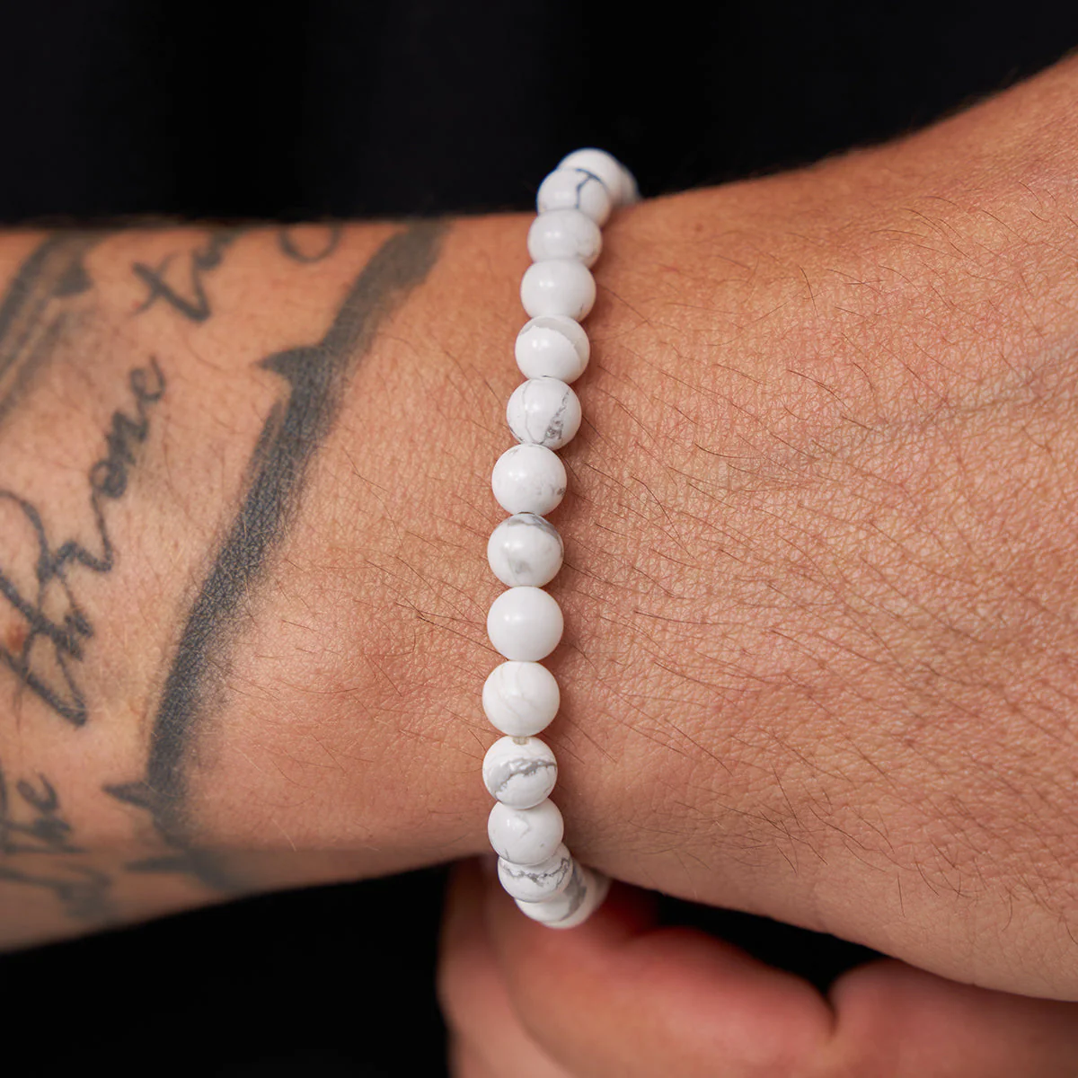 Howlite Bead Bracelet - Image 3