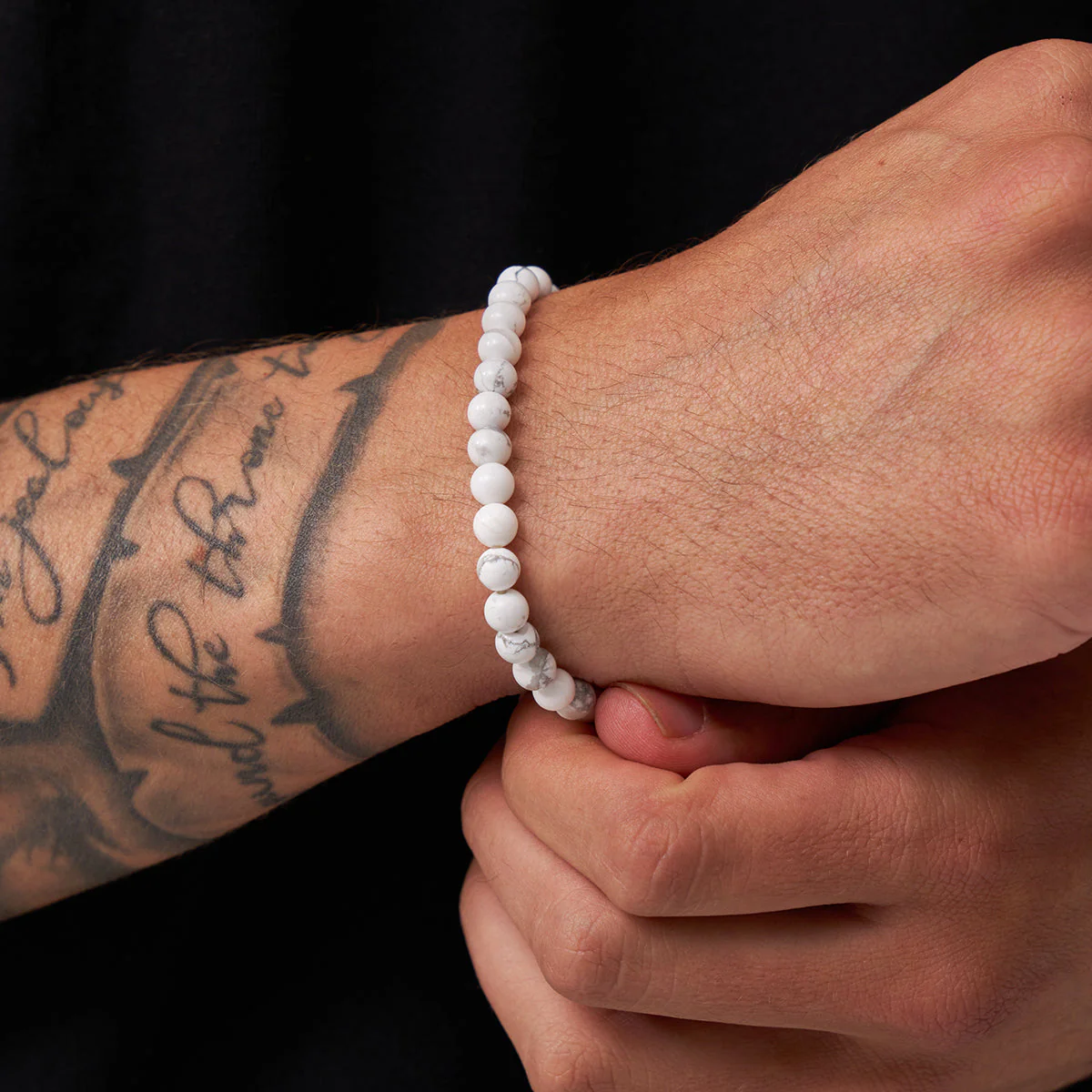 Howlite Bead Bracelet - Image 4