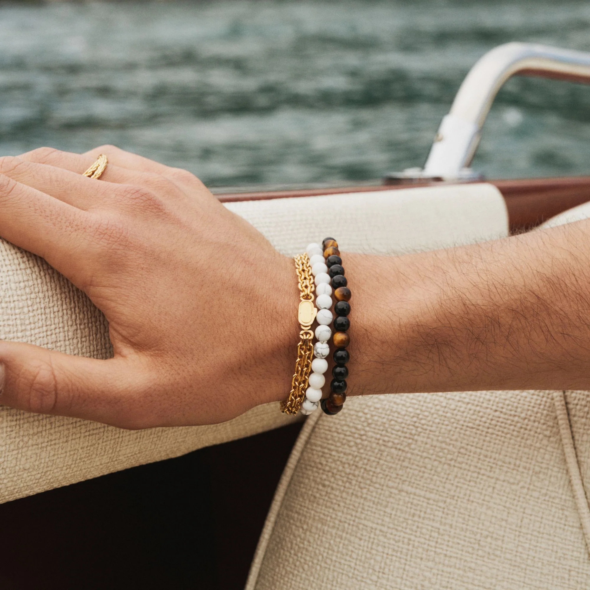 Howlite Bead Bracelet - Image 5