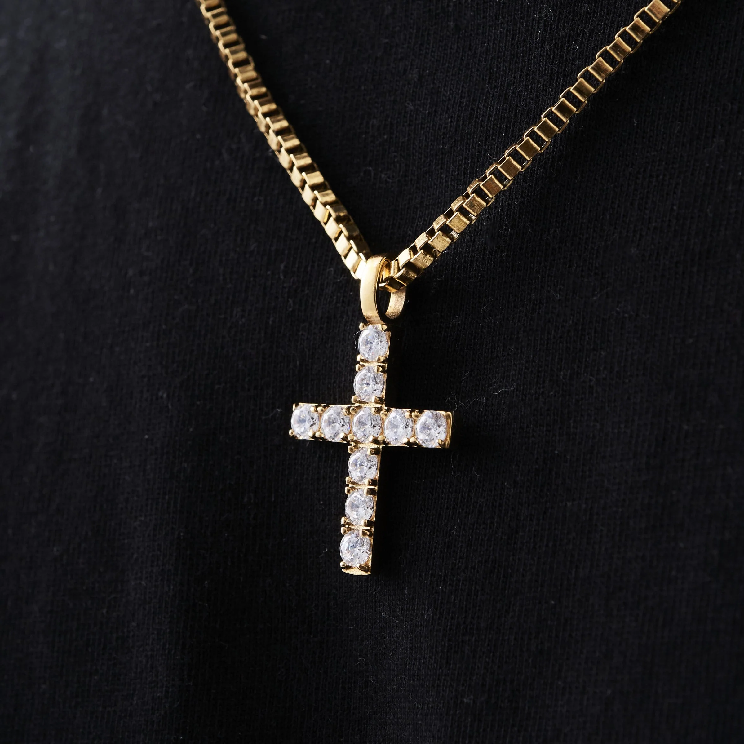 Iced Cross (Gold) - Image 3