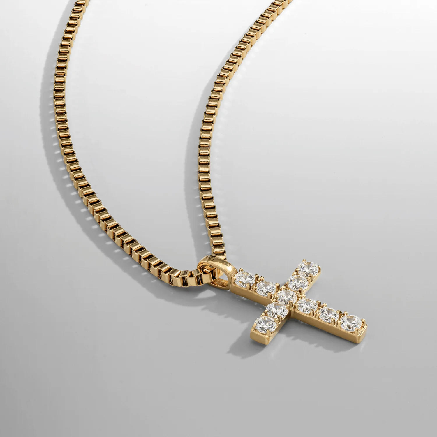 Iced Cross (Gold) - Image 4
