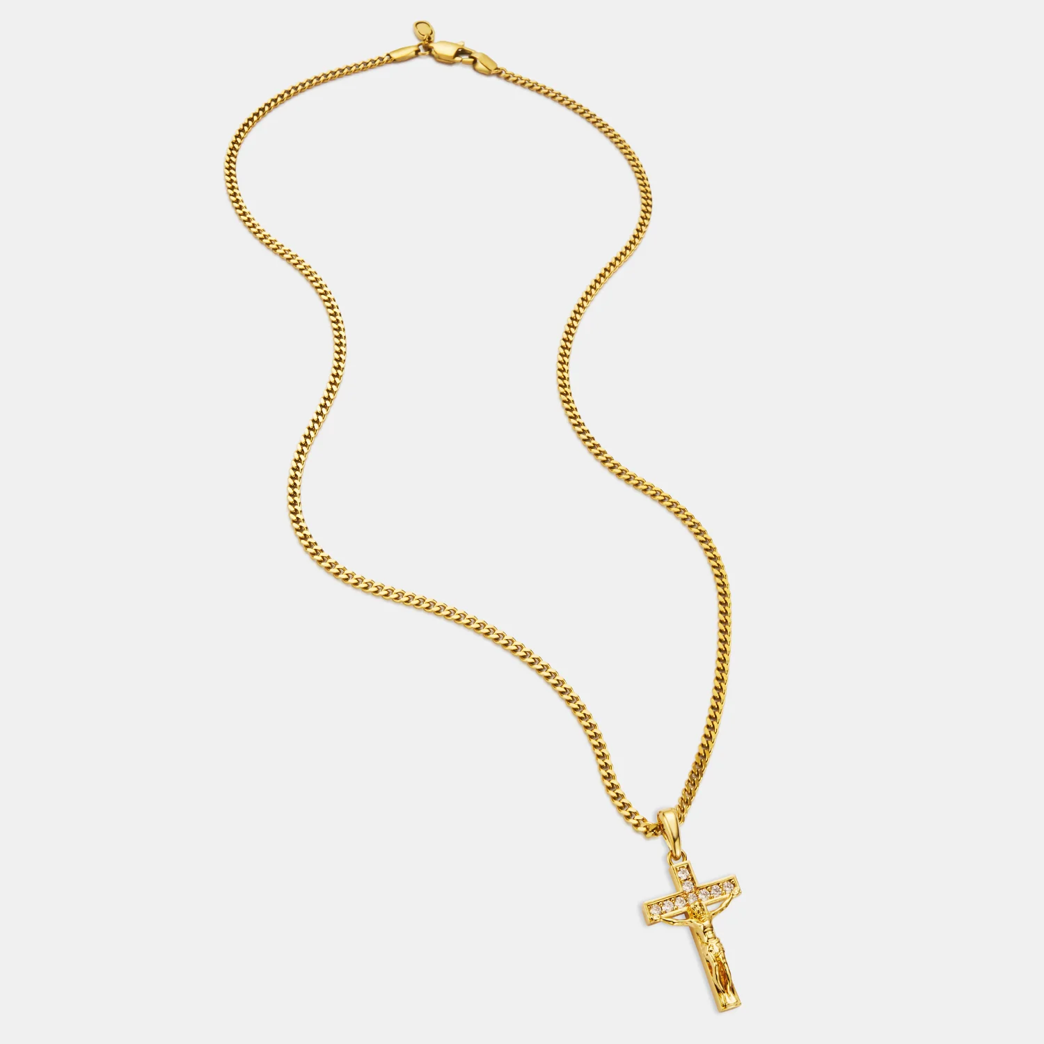 Iced Crucifix (Gold) - Image 6