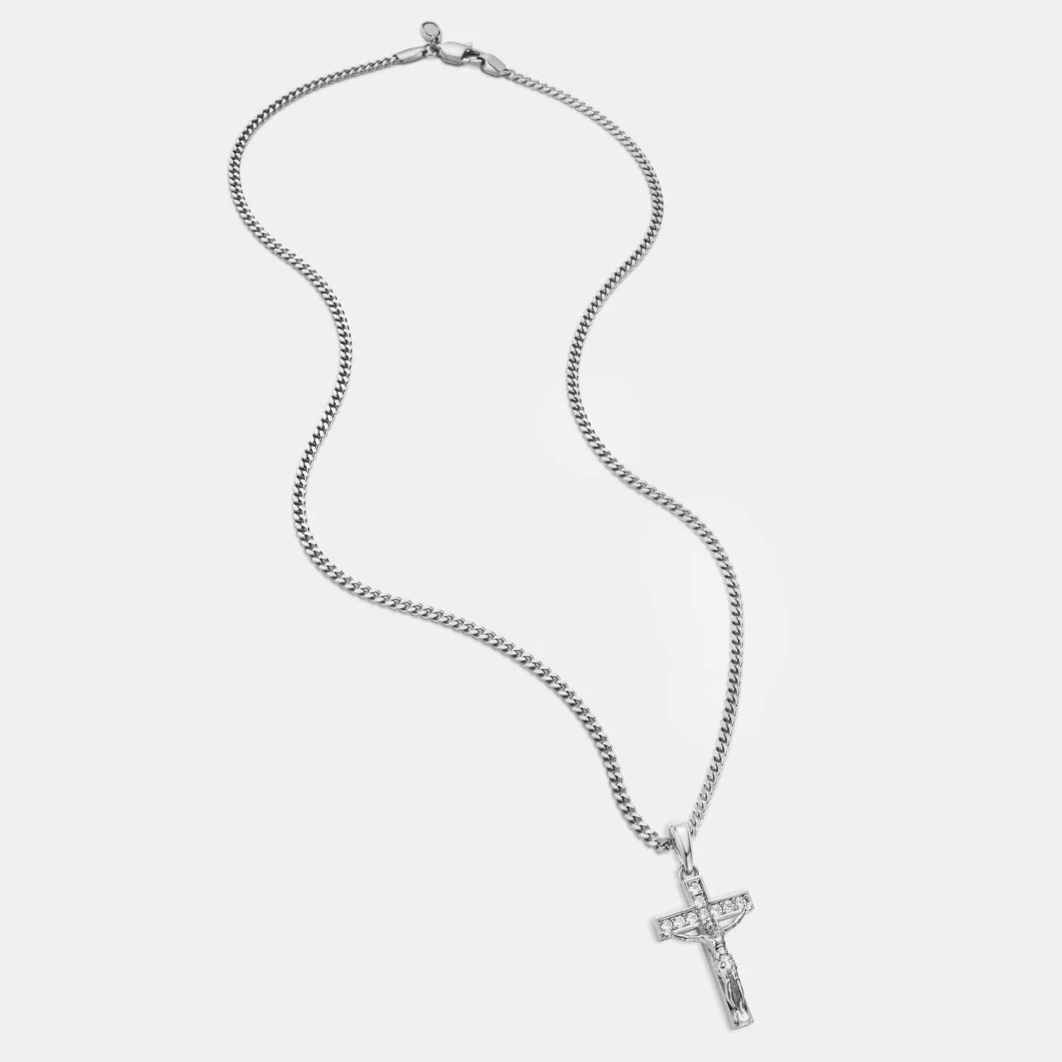 Iced Crucifix (Silver) - Image 8