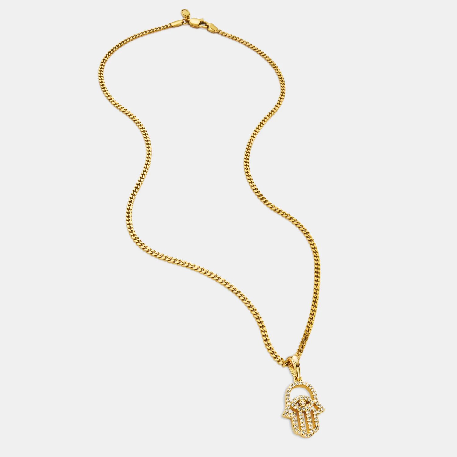 Iced Hamsa (Gold) - Image 6