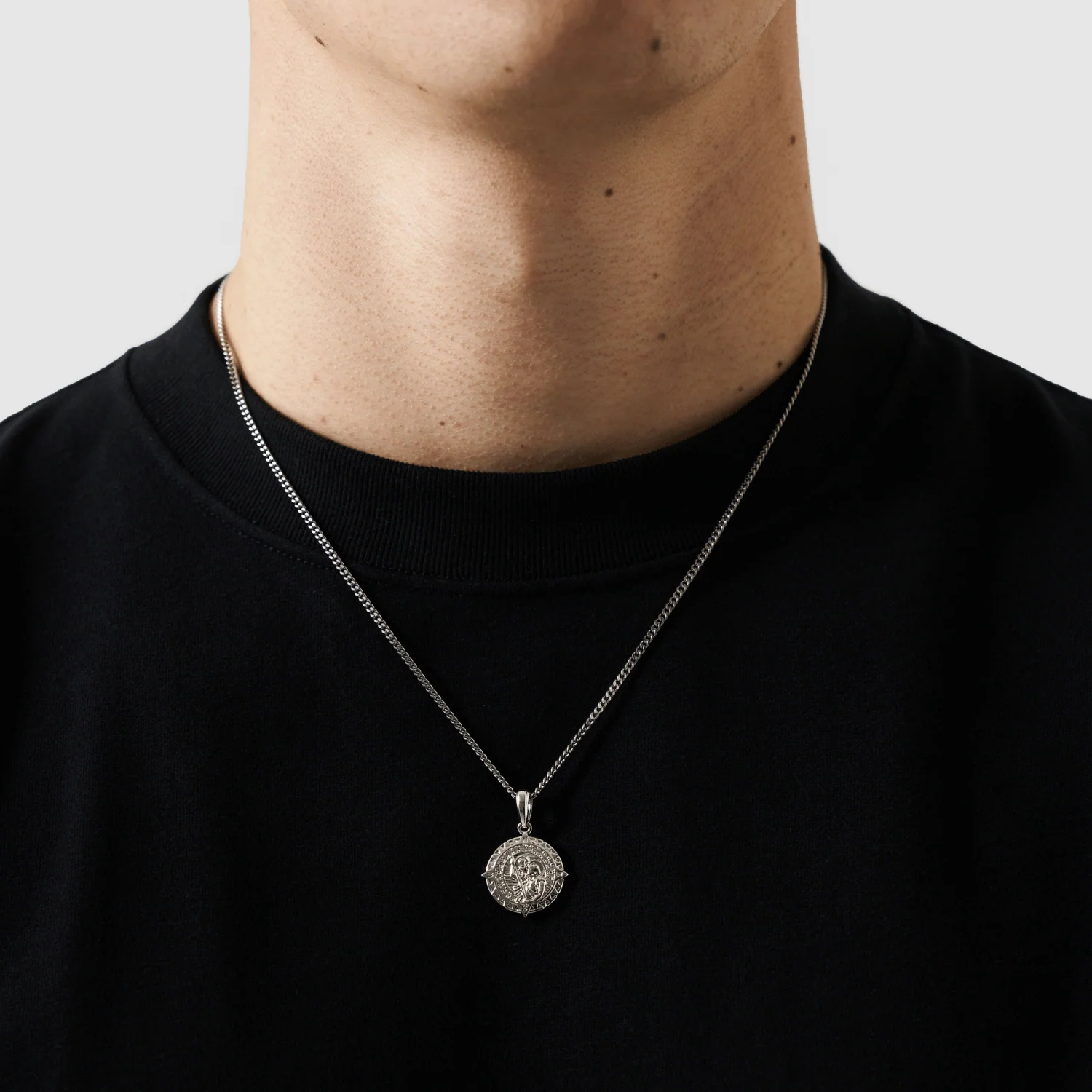 Iced St Christopher (Silver) - Image 2