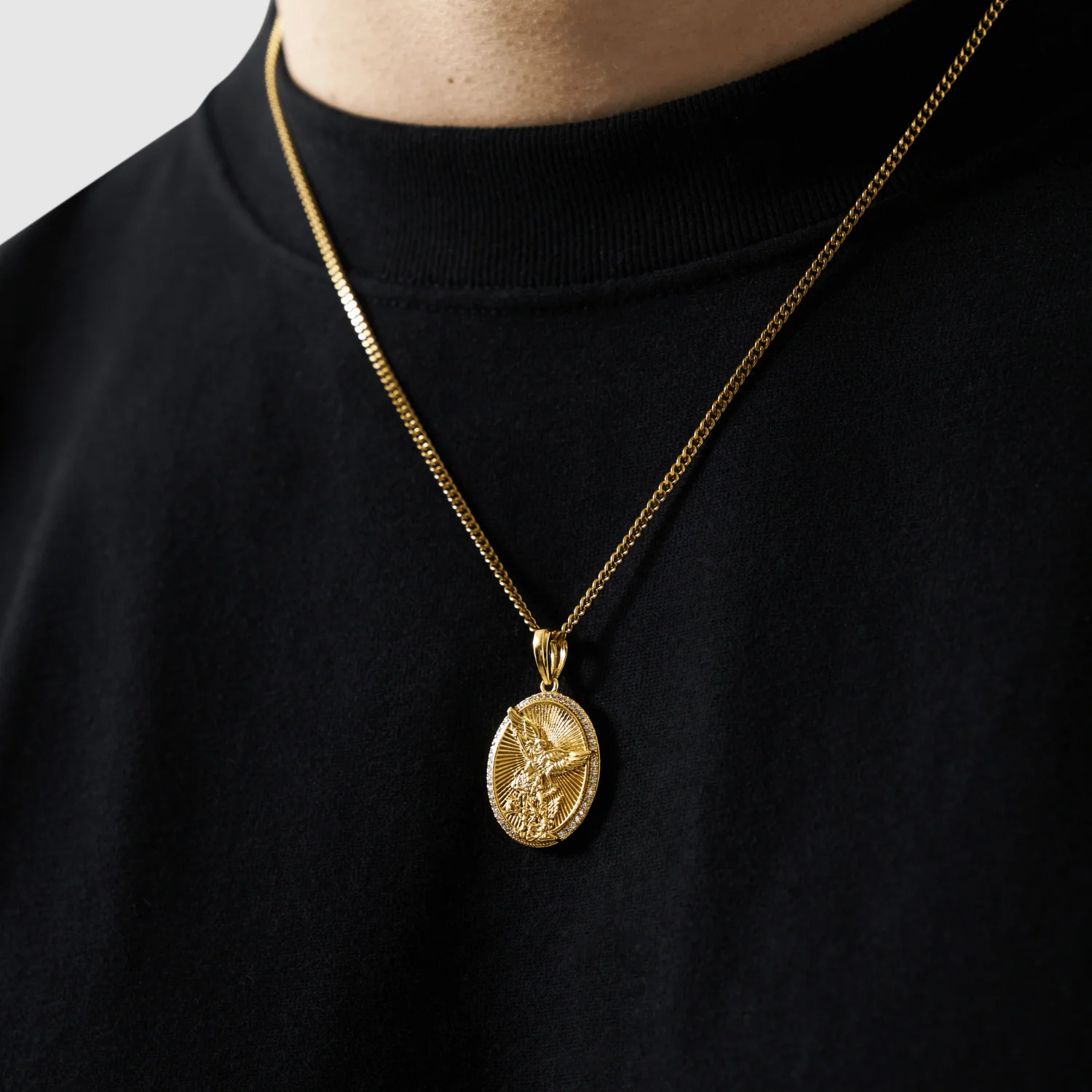 Iced St Michael (Gold) - Image 5
