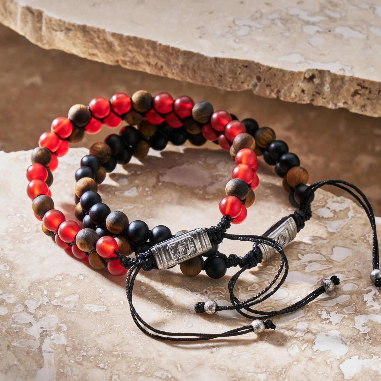 Jasper Stack Bead Bracelet - Image 5