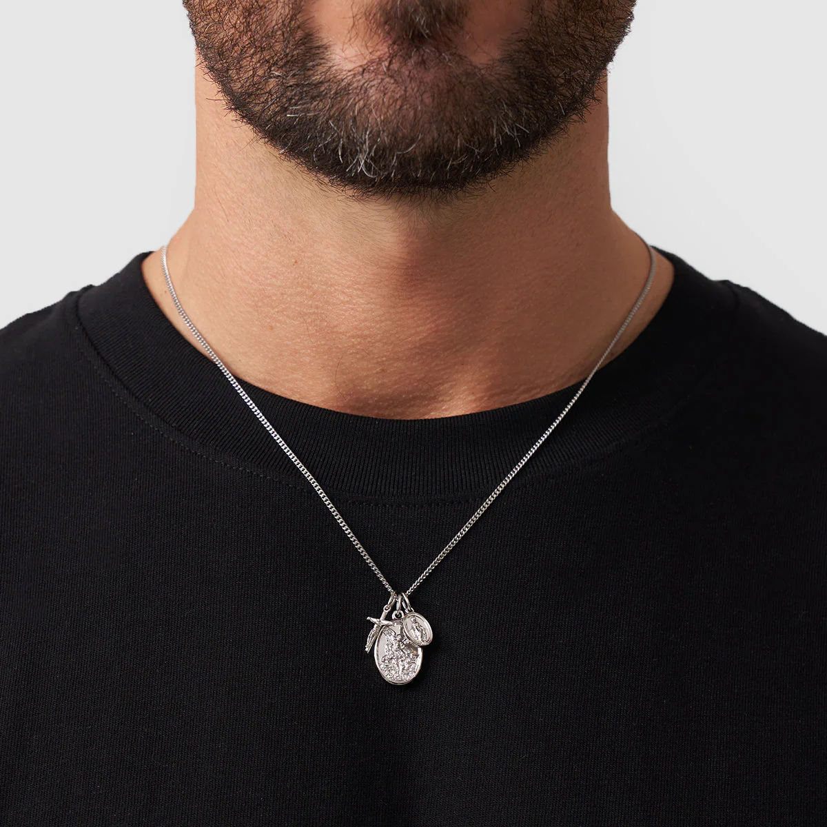 Jesus & Mary (Silver) - Image 2