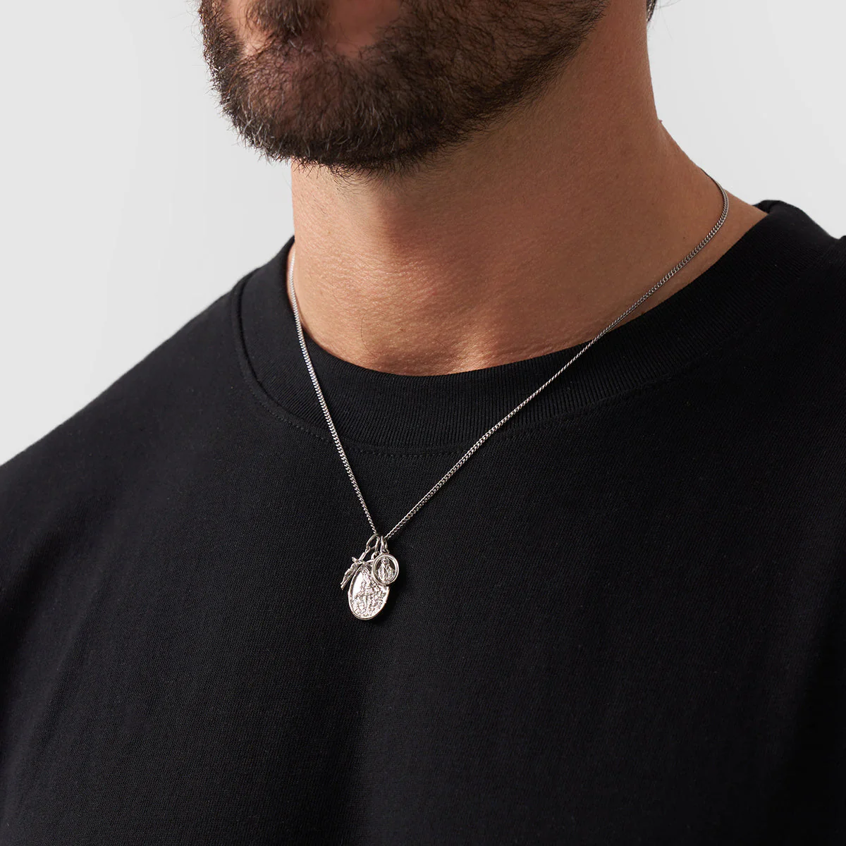 Jesus & Mary (Silver) - Image 3
