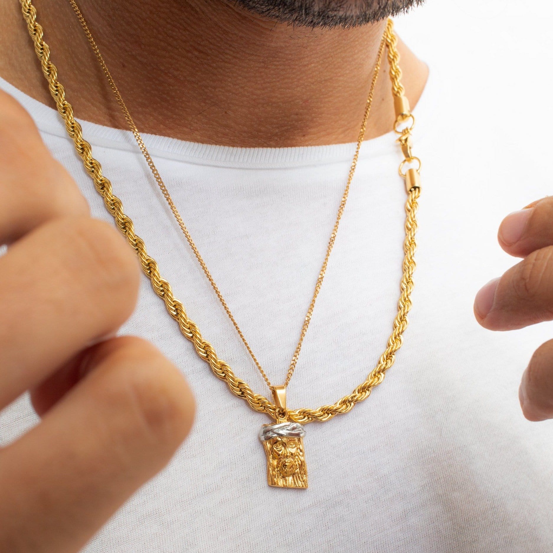 Jesus Piece (Gold) - Image 7