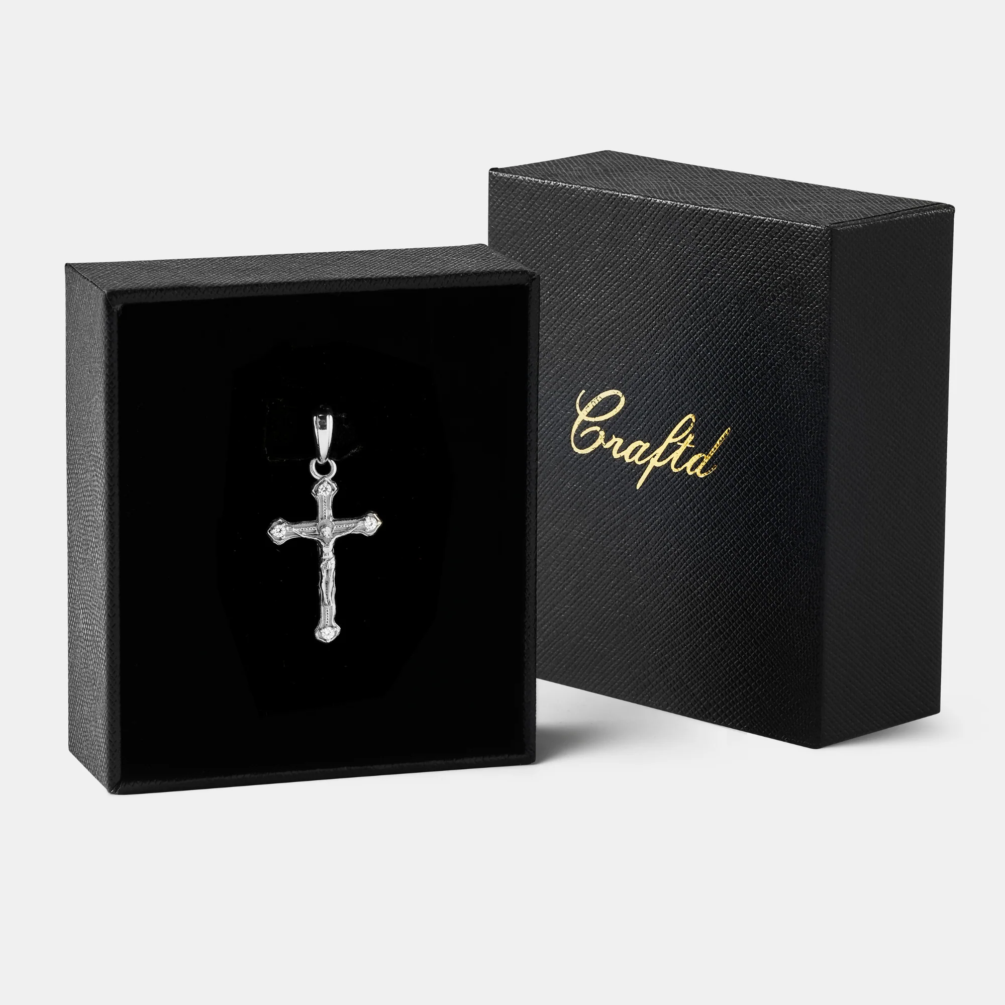 Melted Crucifix (Silver) | Sterling Silver - Image 2
