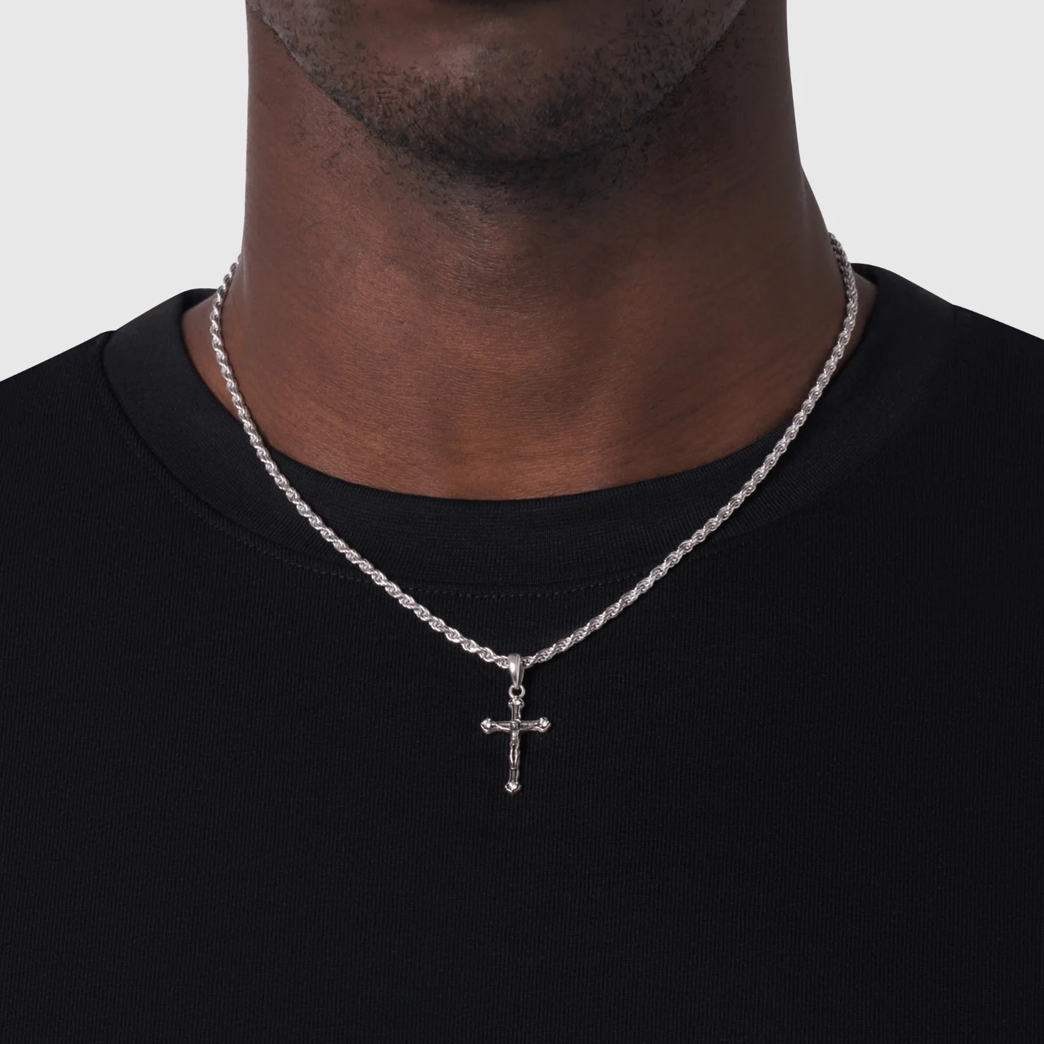 Melted Crucifix (Silver) | Sterling Silver - Image 6