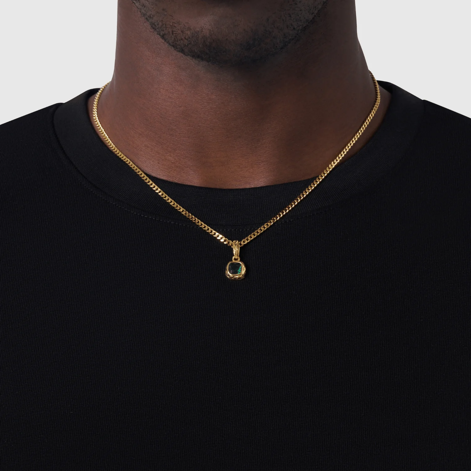Melted Emerald Stone (18ct Gold) | Sterling Silver - Image 6