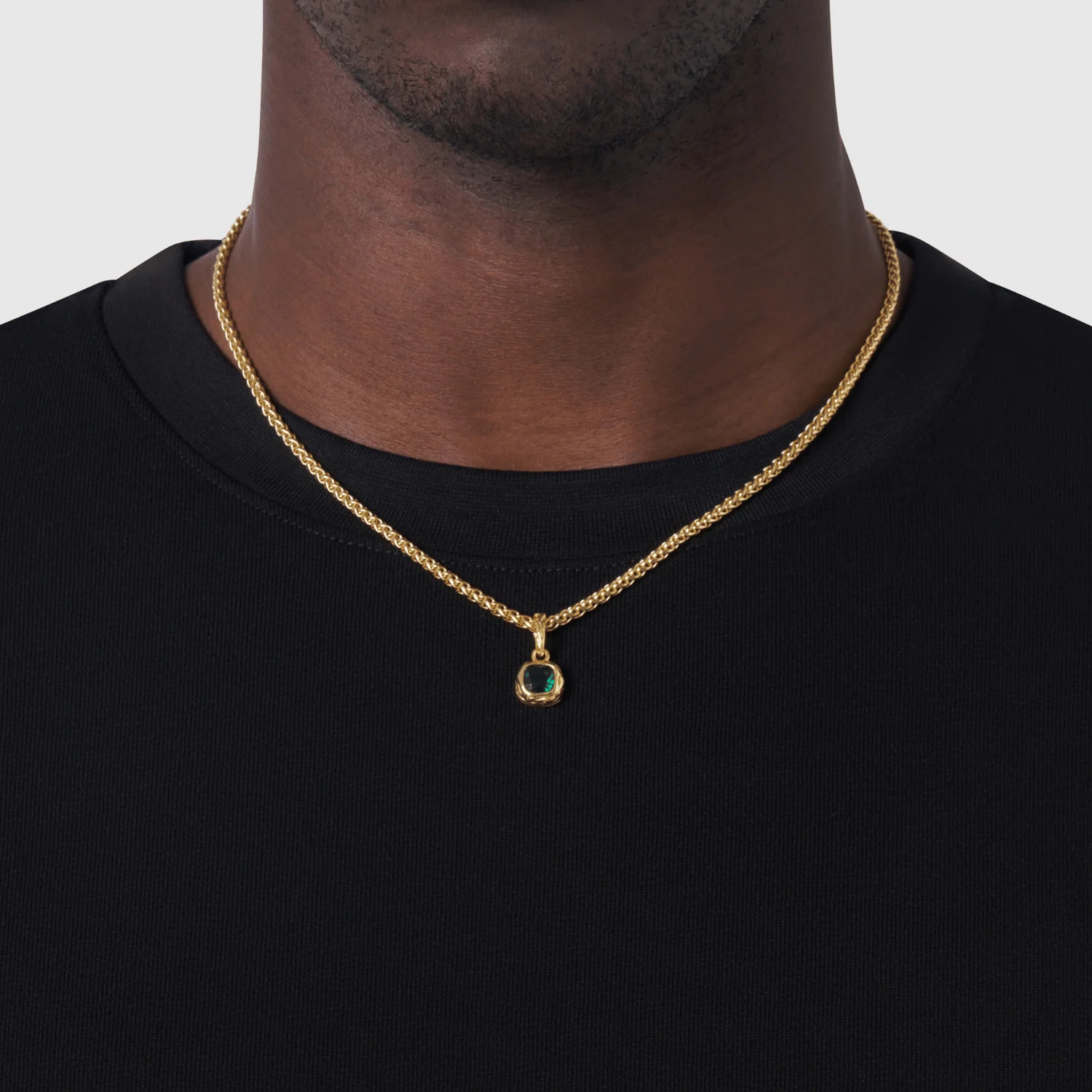 Melted Emerald Stone (18ct Gold) | Sterling Silver - Image 7