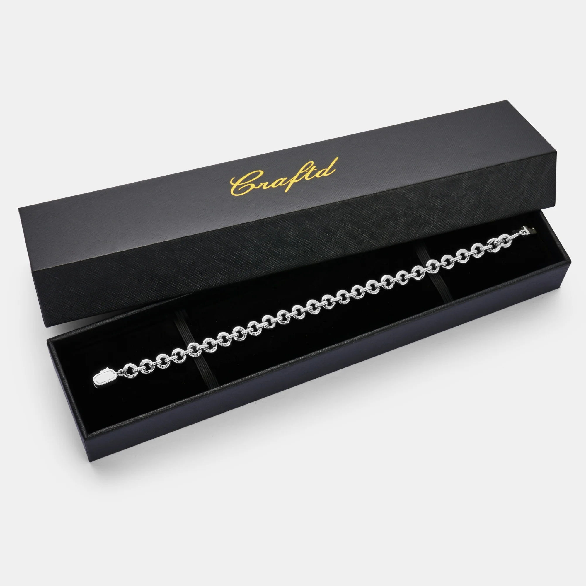 Melted Link Bracelet (Silver) - Image 4
