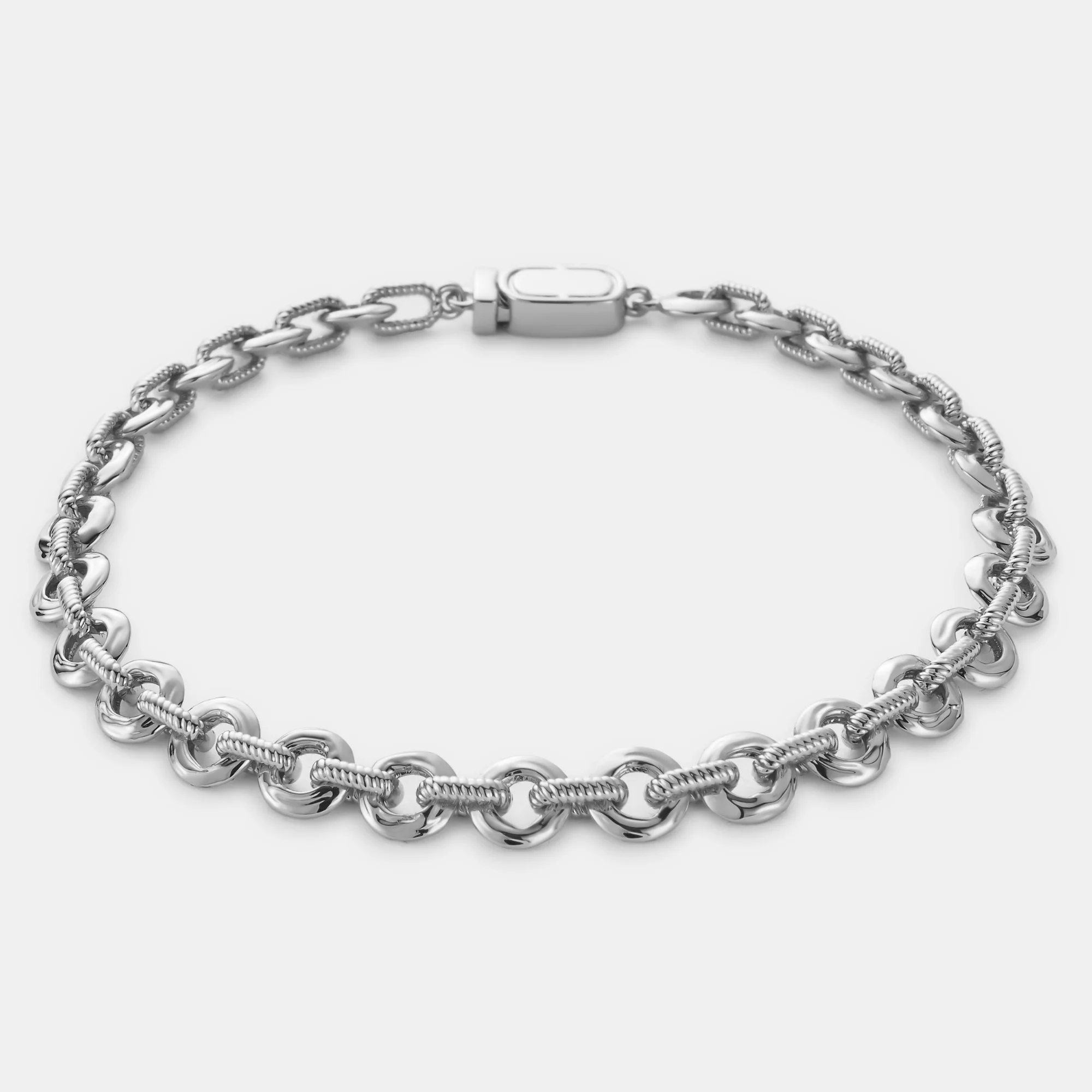 Melted Link Bracelet (Silver) - Image 6