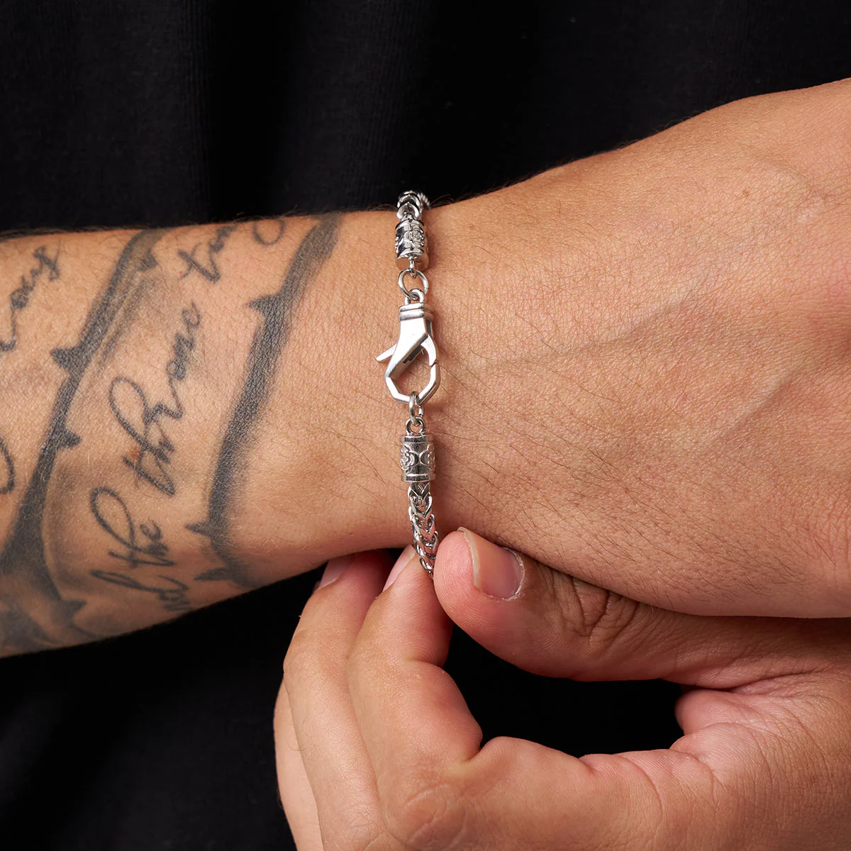 Mini Cobra Bracelet (Silver) - Image 3