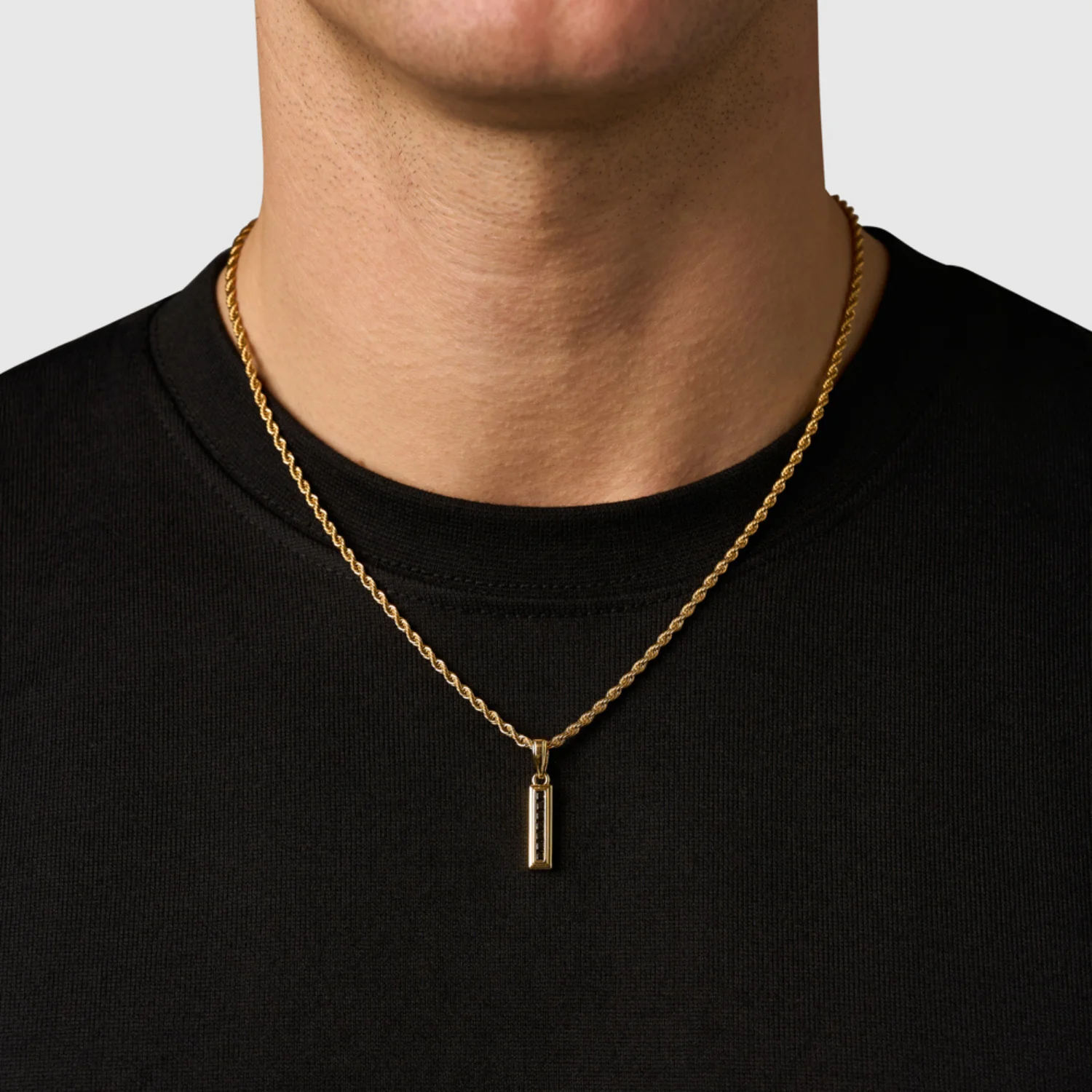 Mini Onyx Stone Totem (Gold) - Image 2