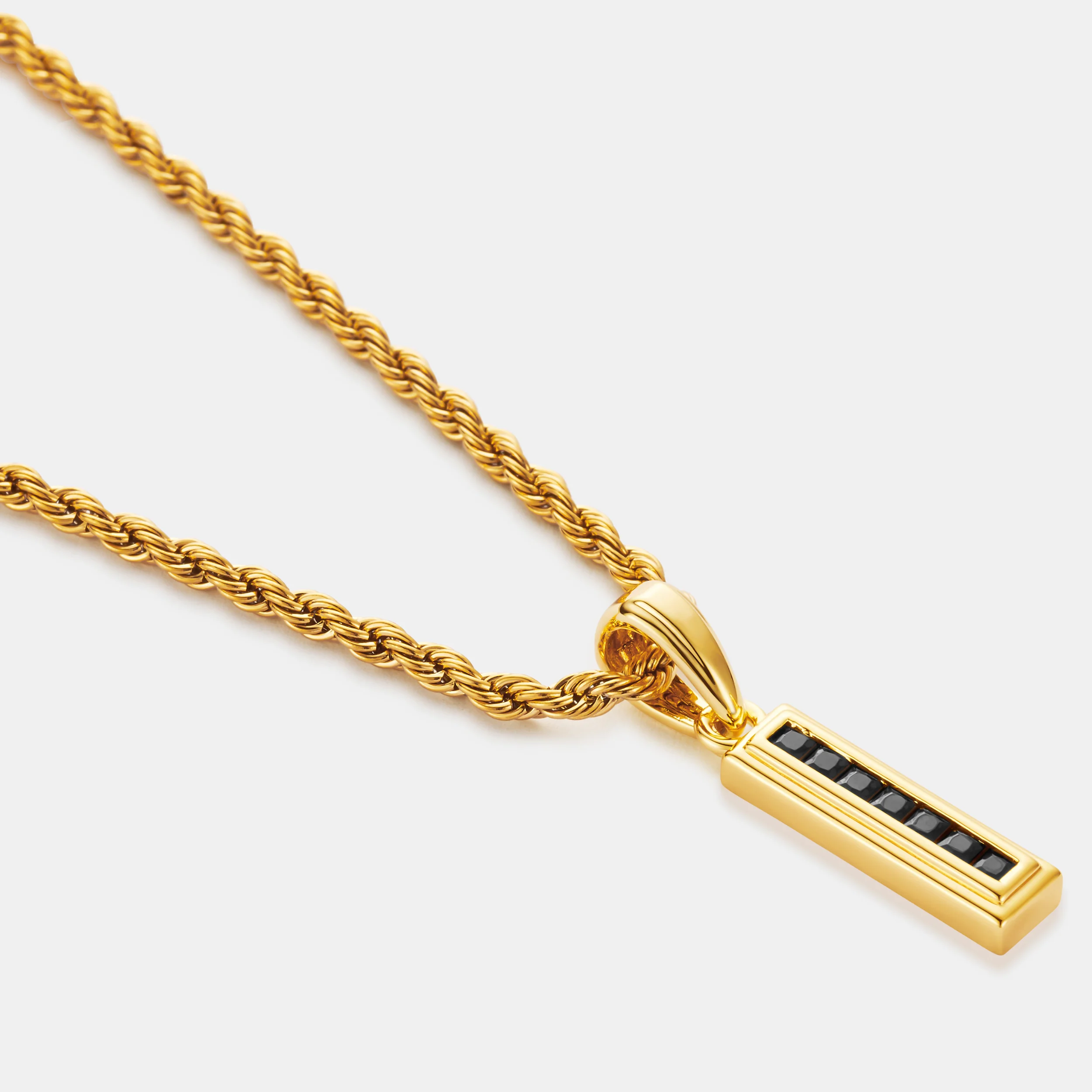 Mini Onyx Stone Totem (Gold) - Image 3