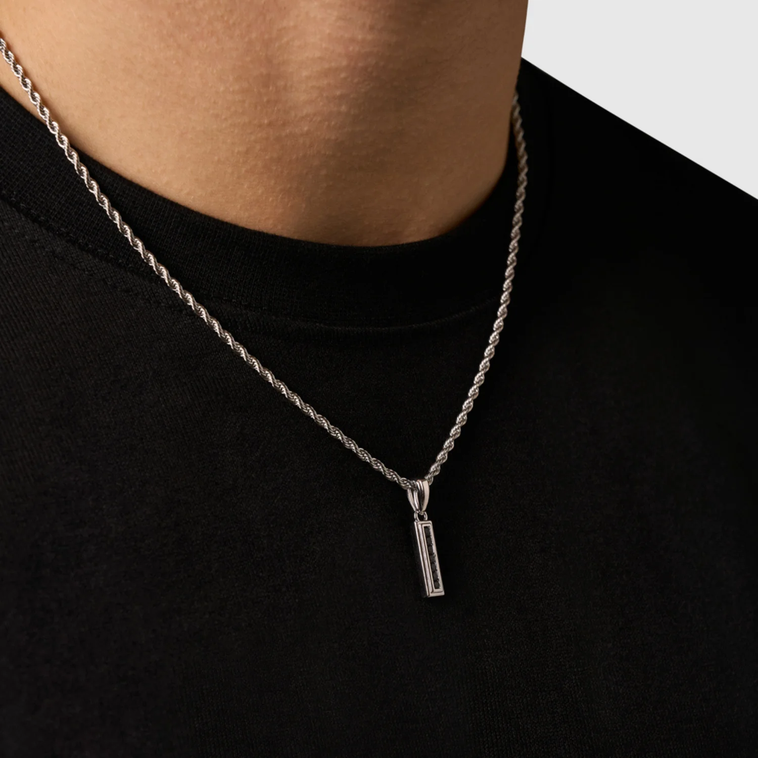 Mini Onyx Stone Totem (Silver) - Image 4