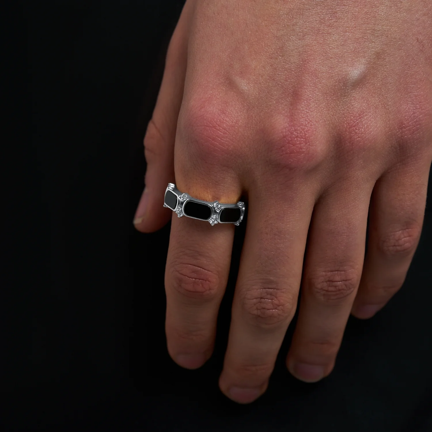 Monarch Band Ring (Silver) - Image 6
