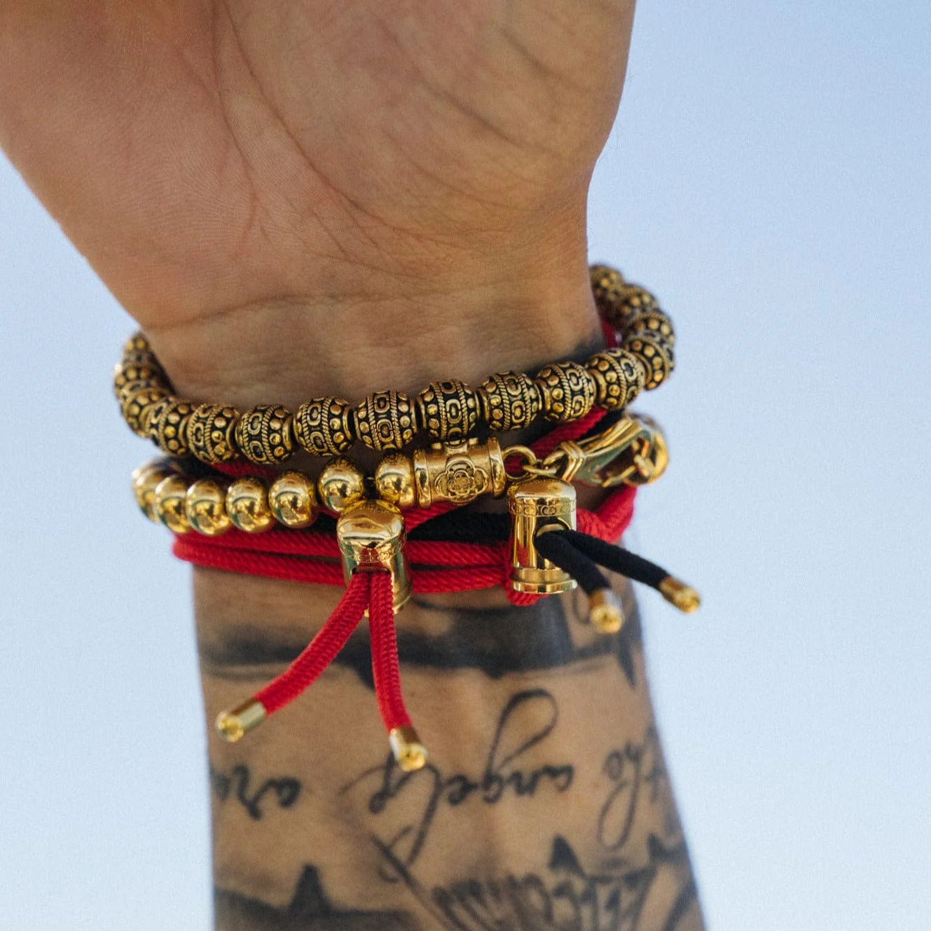 Mosaic Bracelet (Gold) - Image 6