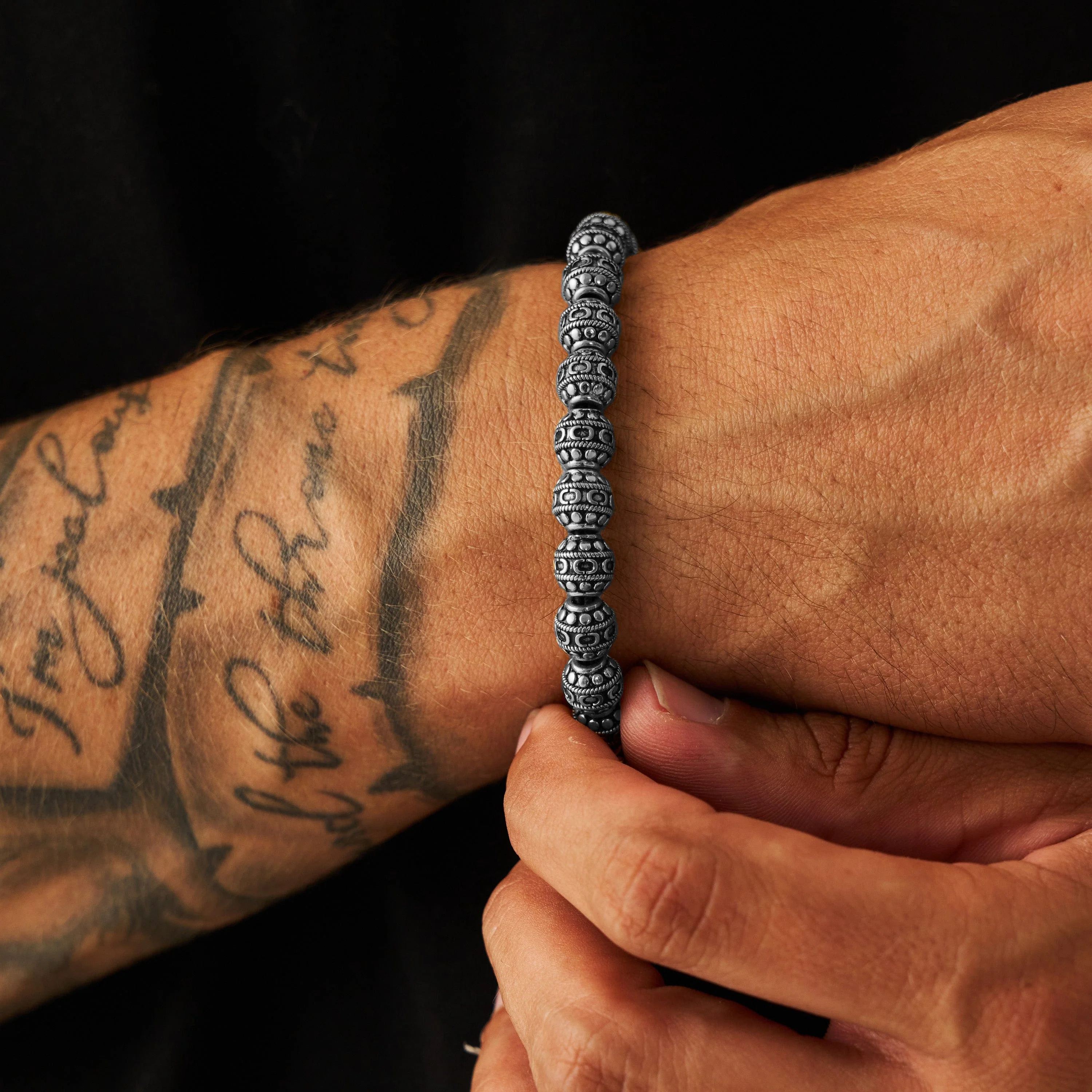 Mosaic Bracelet (Silver) - Image 3
