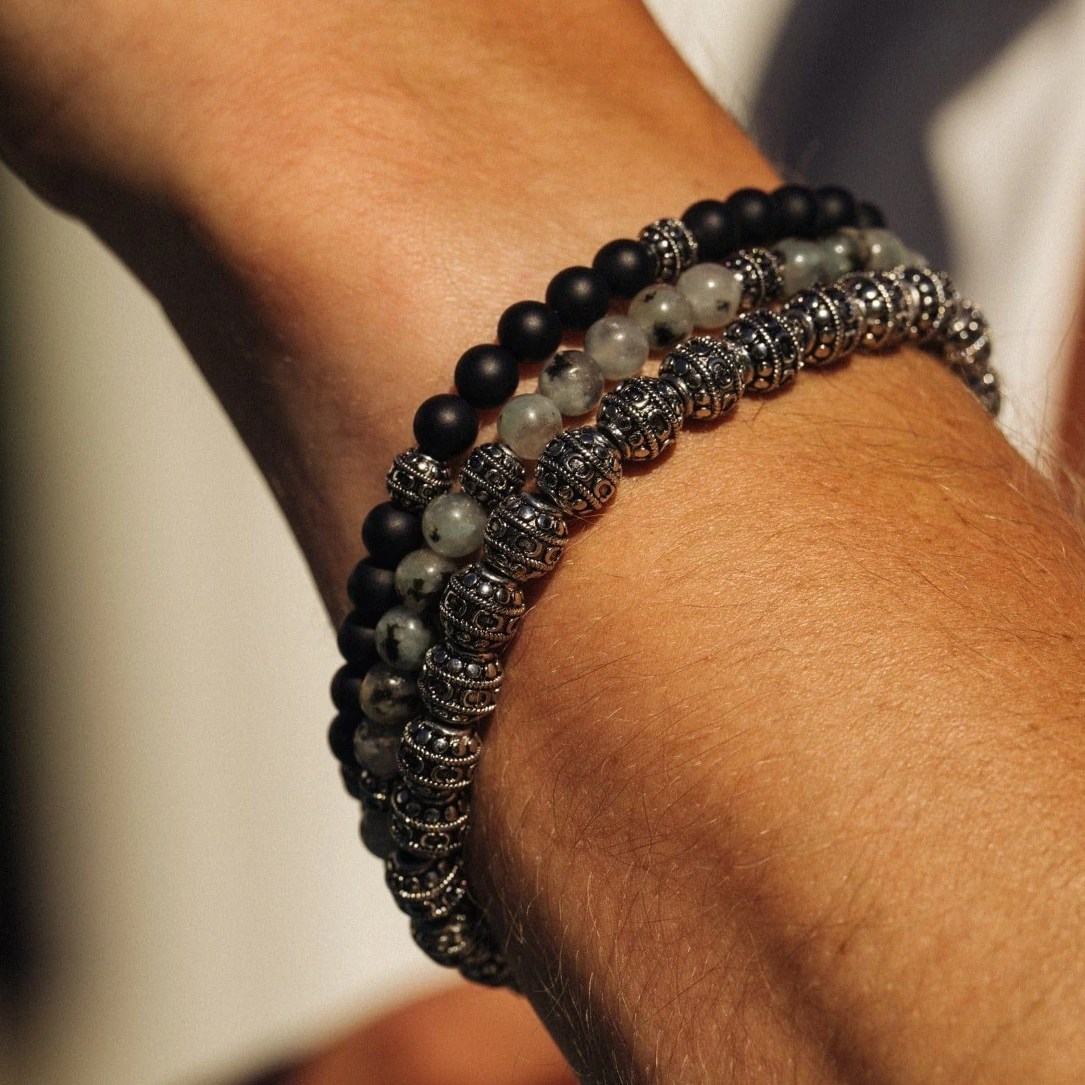 Mosaic Bracelet (Silver) - Image 4