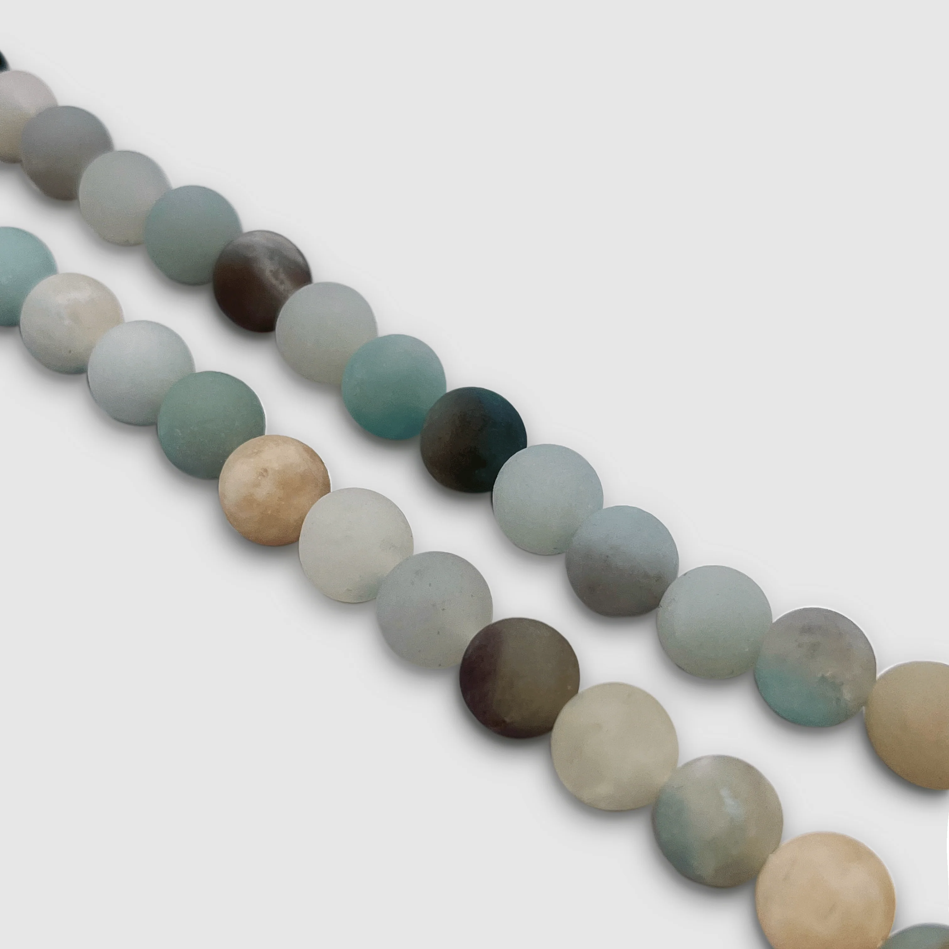 Ocean Beaded Necklace 8mm - Image 3