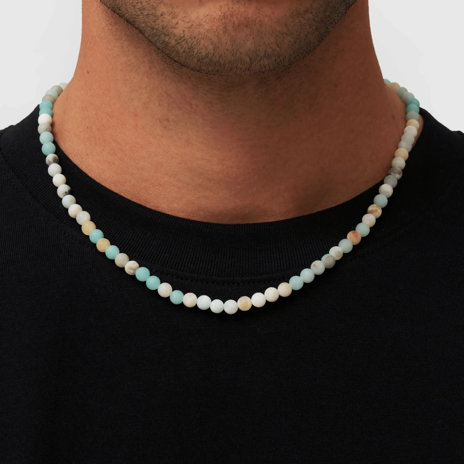 Ocean Beaded Necklace 6mm - Image 2