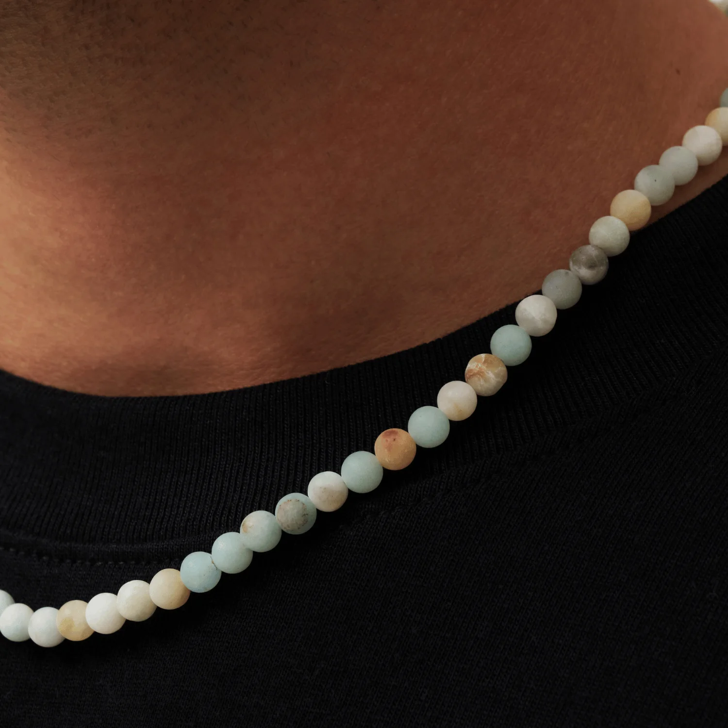 Ocean Beaded Necklace 6mm - Image 4