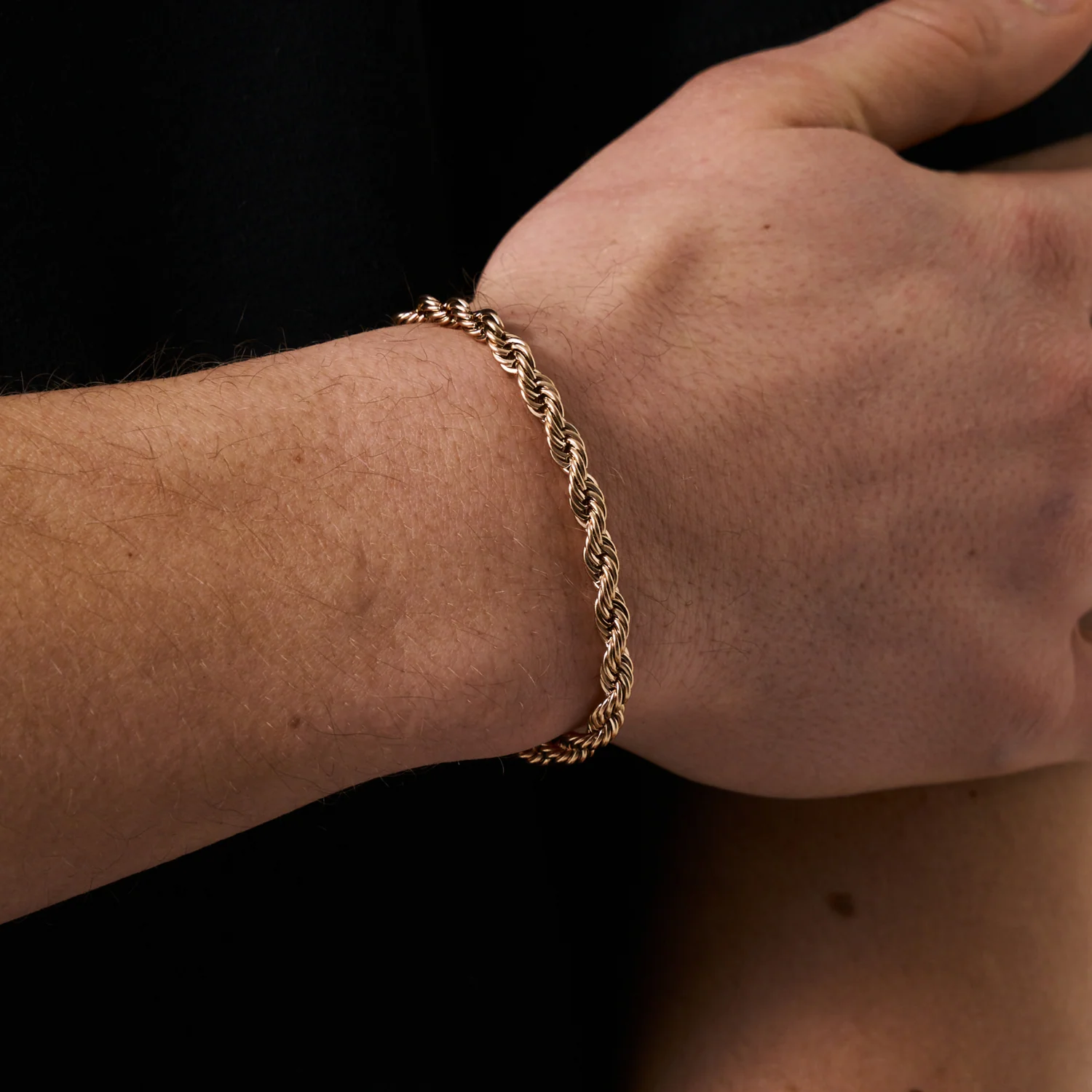 Rope Bracelet (Rose Gold) 5mm - Image 2