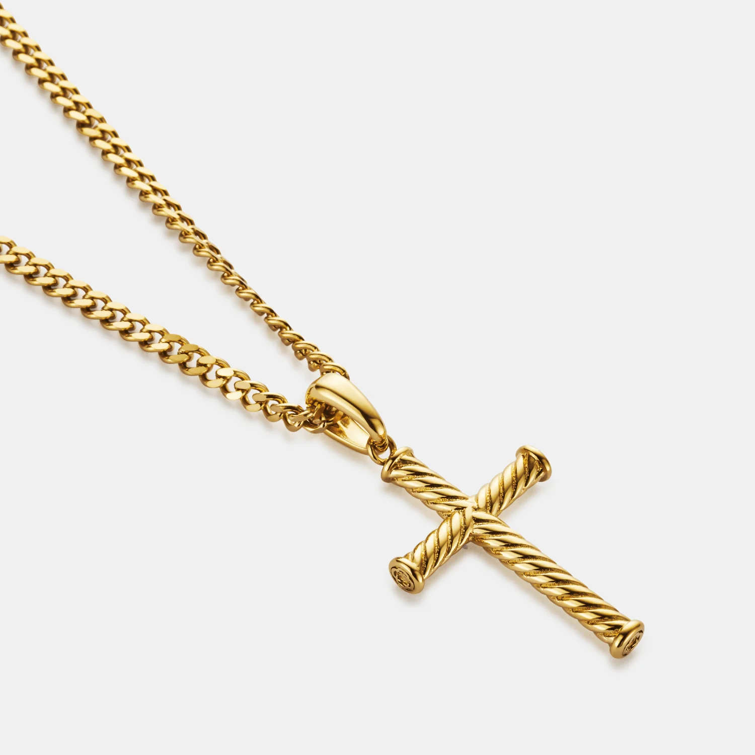 Rope Cross (Gold) - Image 5