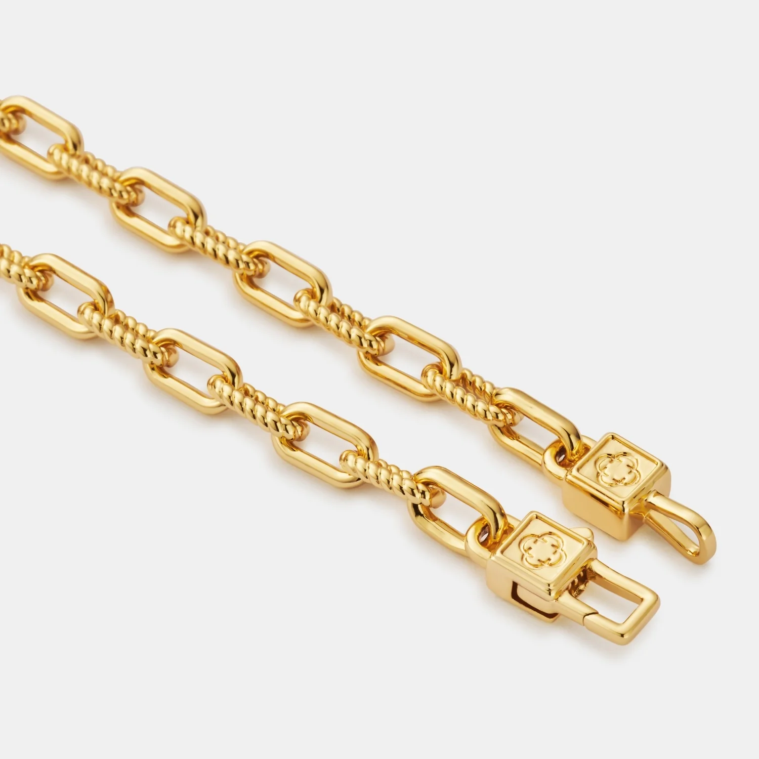 Rope Link Bracelet (Gold) - Image 8