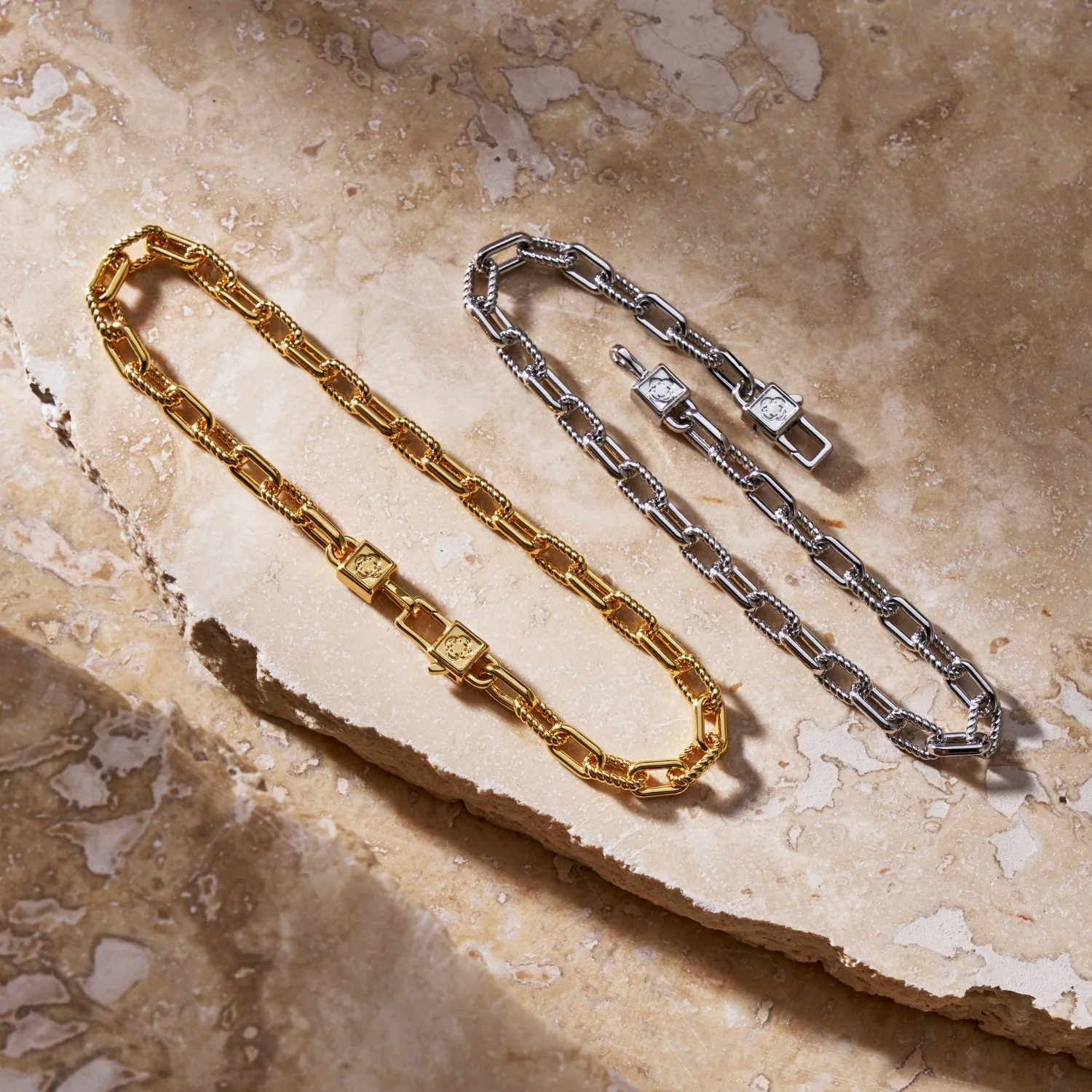 Rope Link Bracelet (Gold) - Image 5