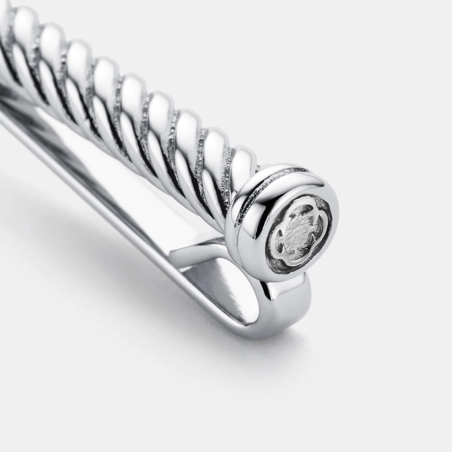 Rope Tie Clip (Silver) - Image 3
