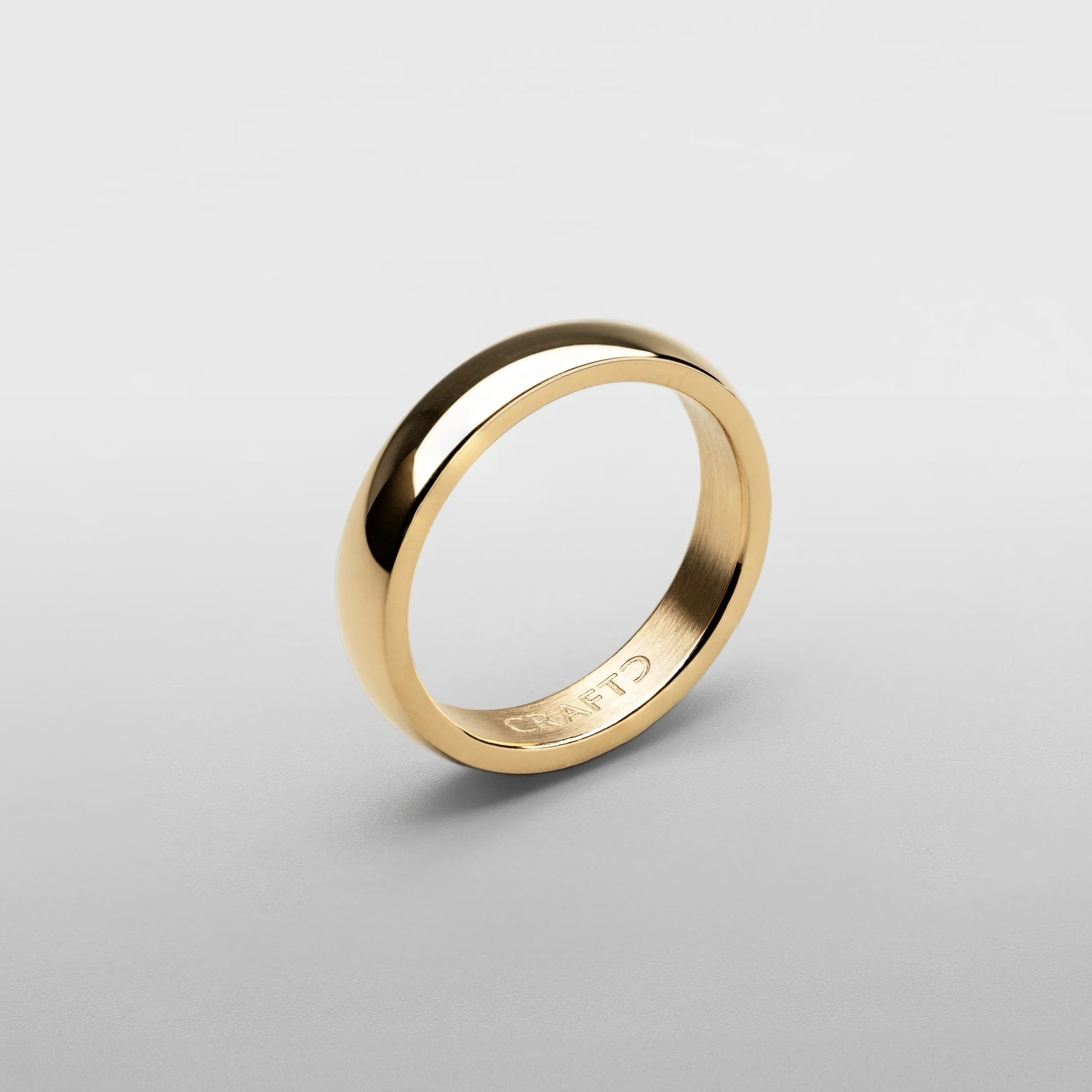 Round Band Ring (Gold) 5mm - Image 6