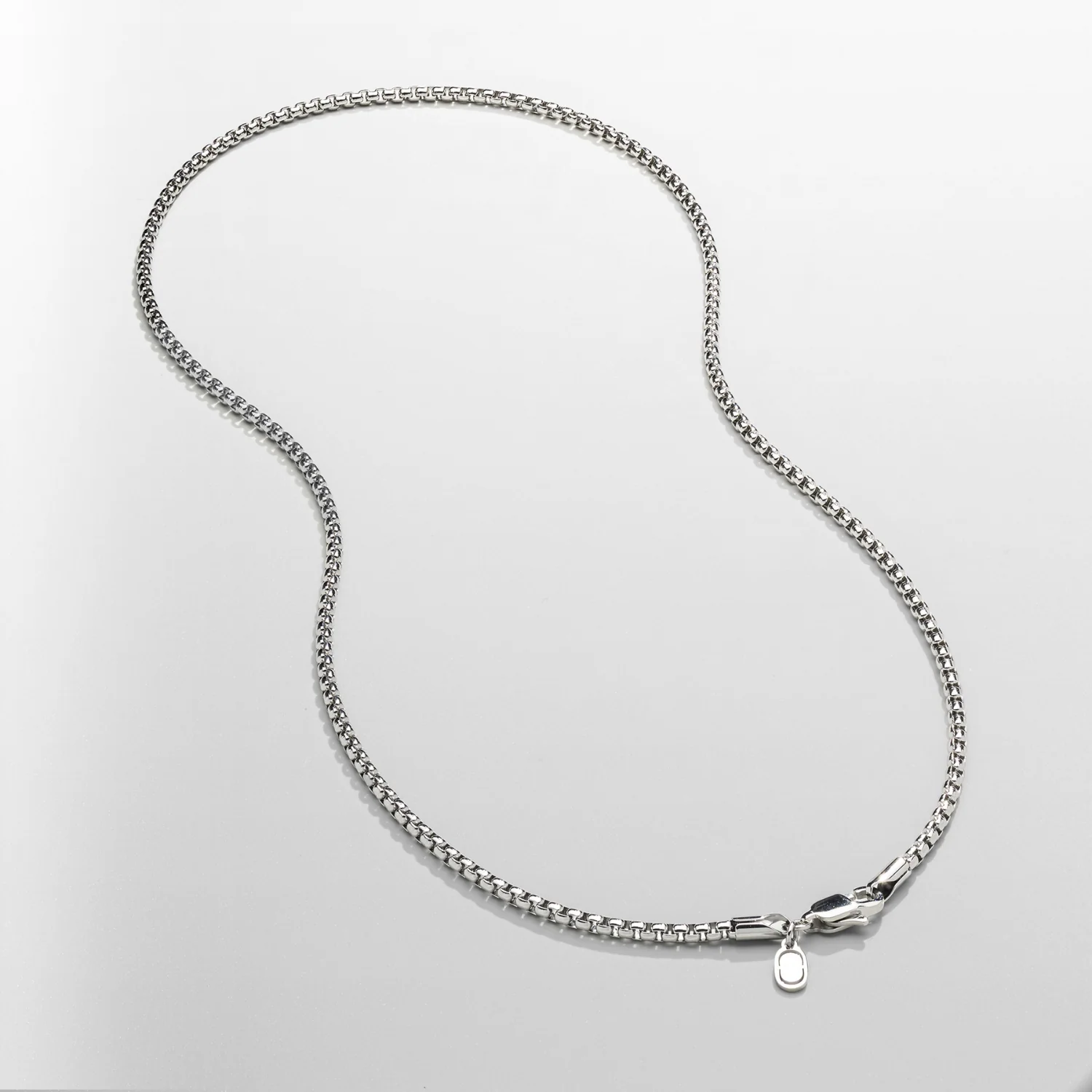 Round Box Chain (Silver) 3mm - Image 8