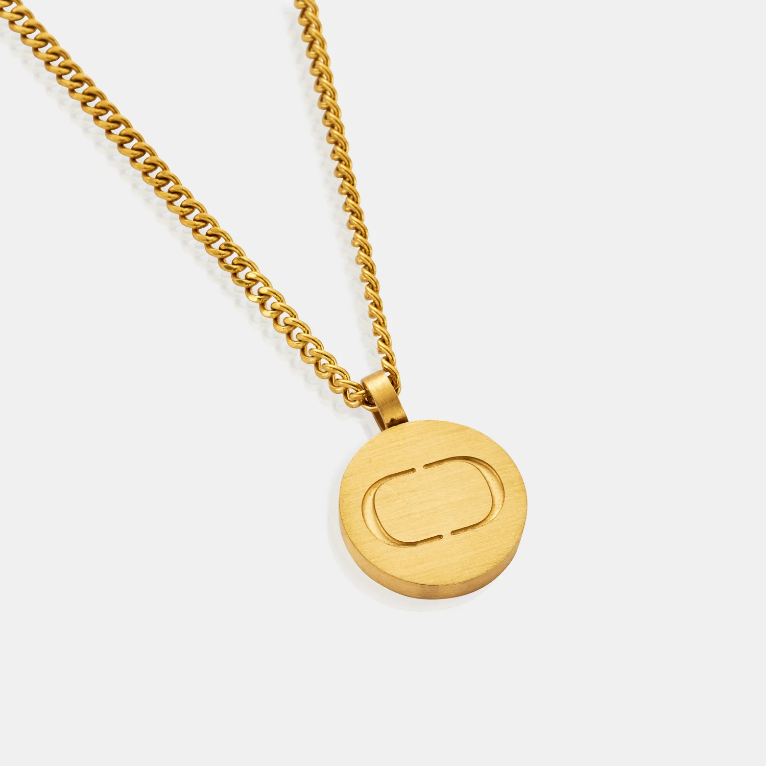 Round Totem Pendant (Gold) - Image 4