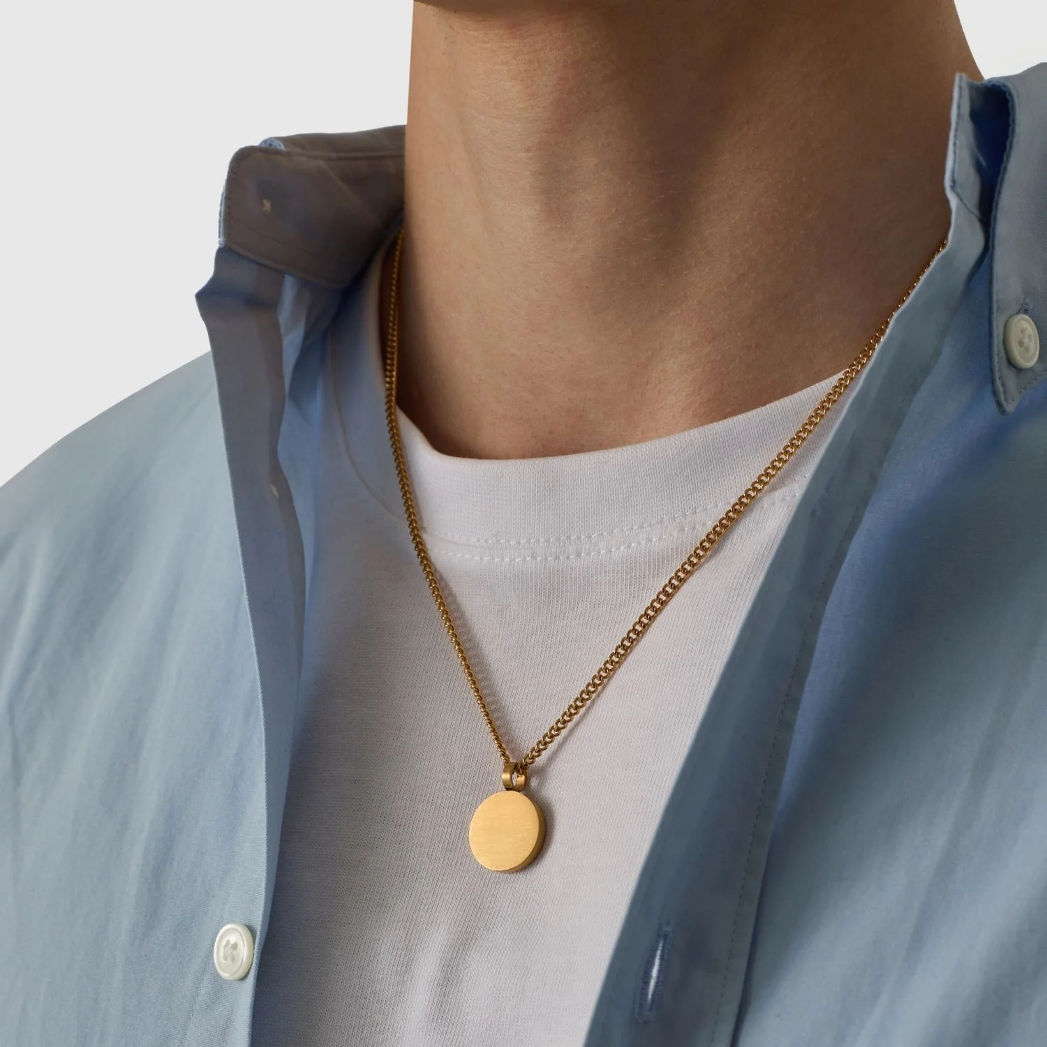 Round Totem Pendant (Gold) - Image 6