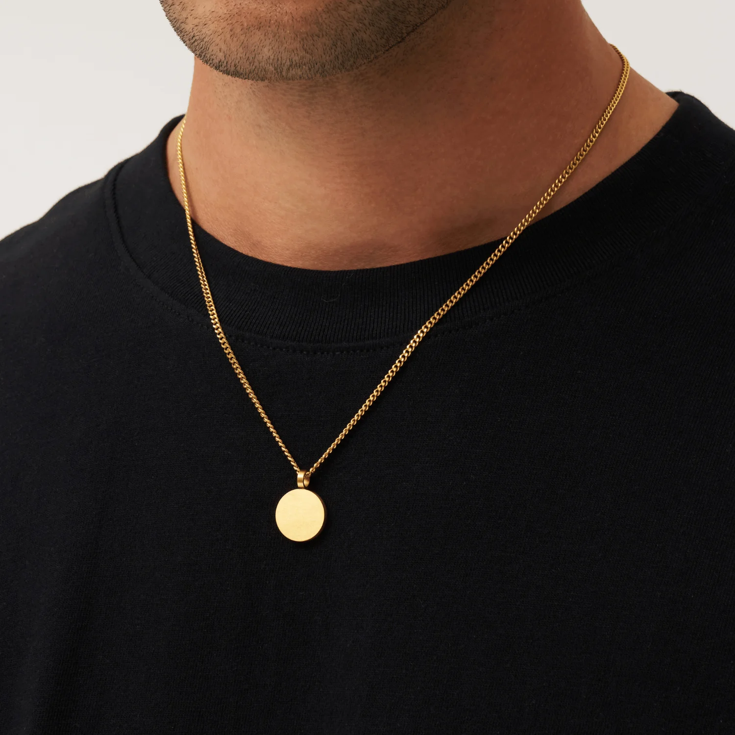 Round Totem Pendant (Gold) - Image 7