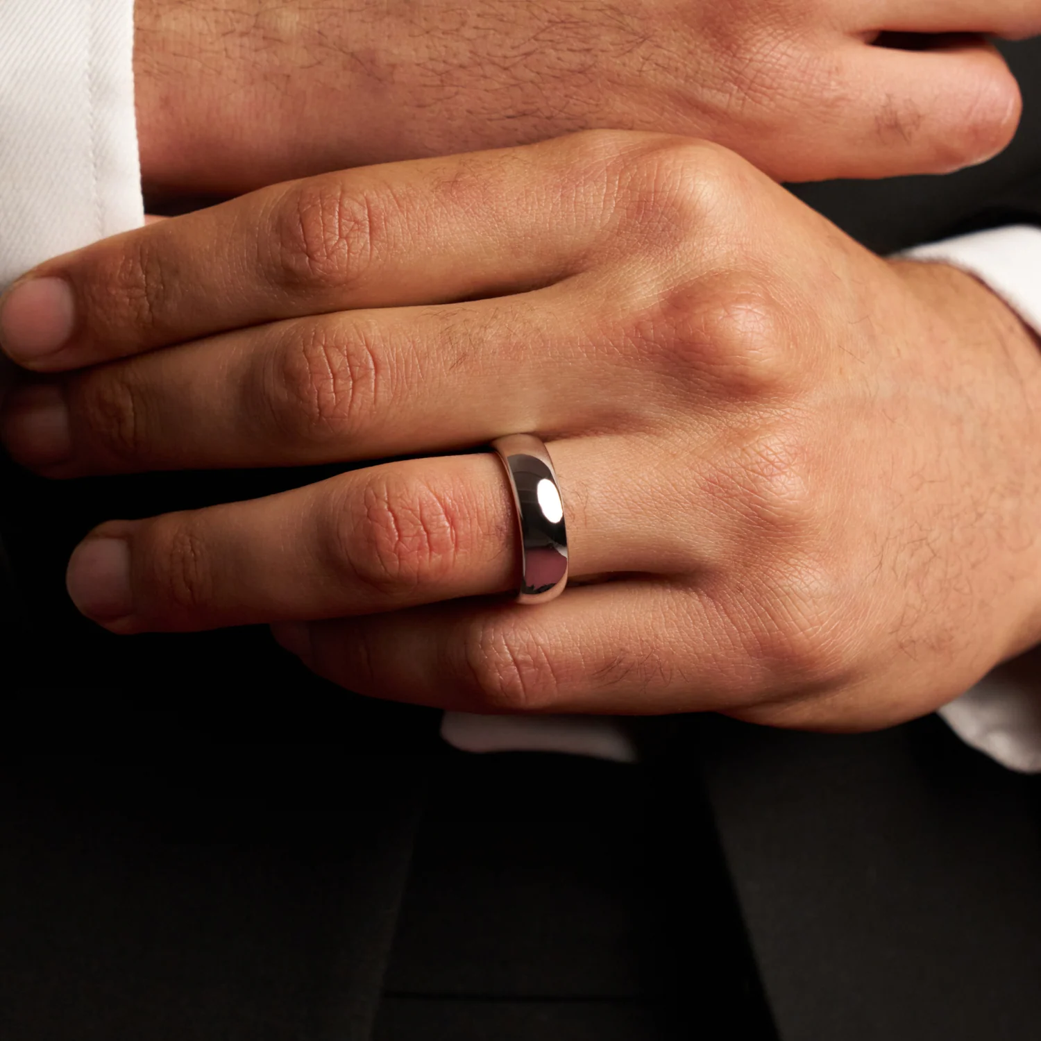 Rounded Ring (Silver) 7mm | Tungsten - Image 8