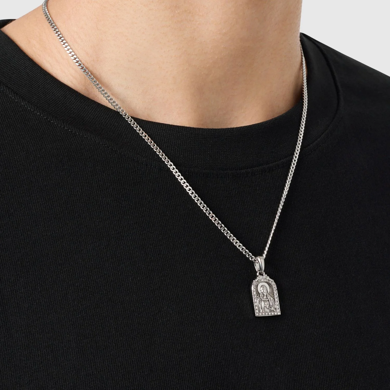 Sacred Heart Jesus (Silver) - Image 6