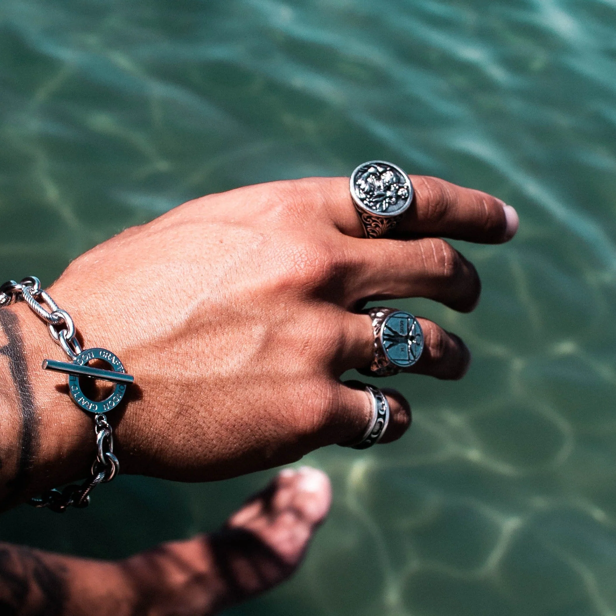 St. Christopher Ring (Silver) - Image 4