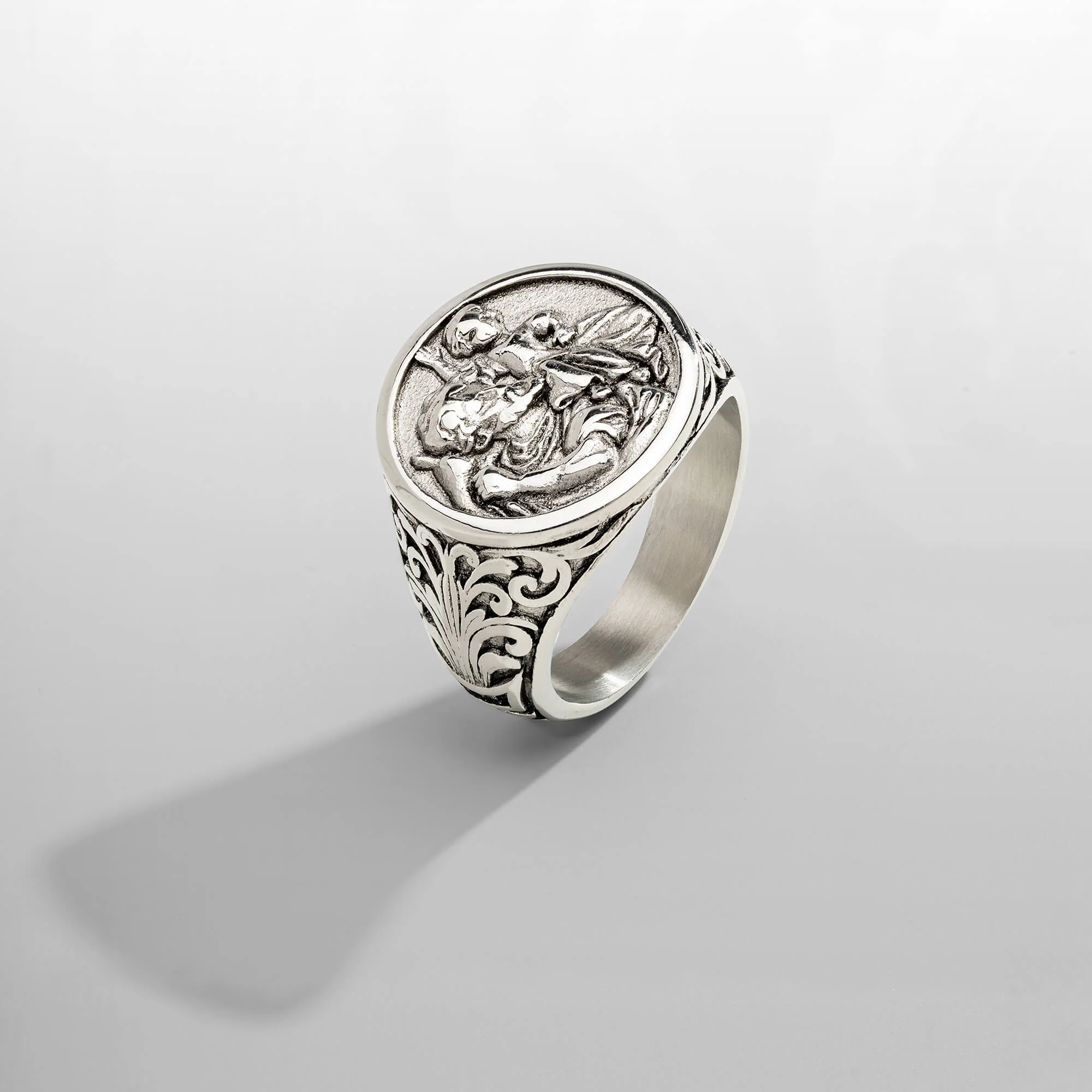 St. Christopher Ring (Silver) - Image 6