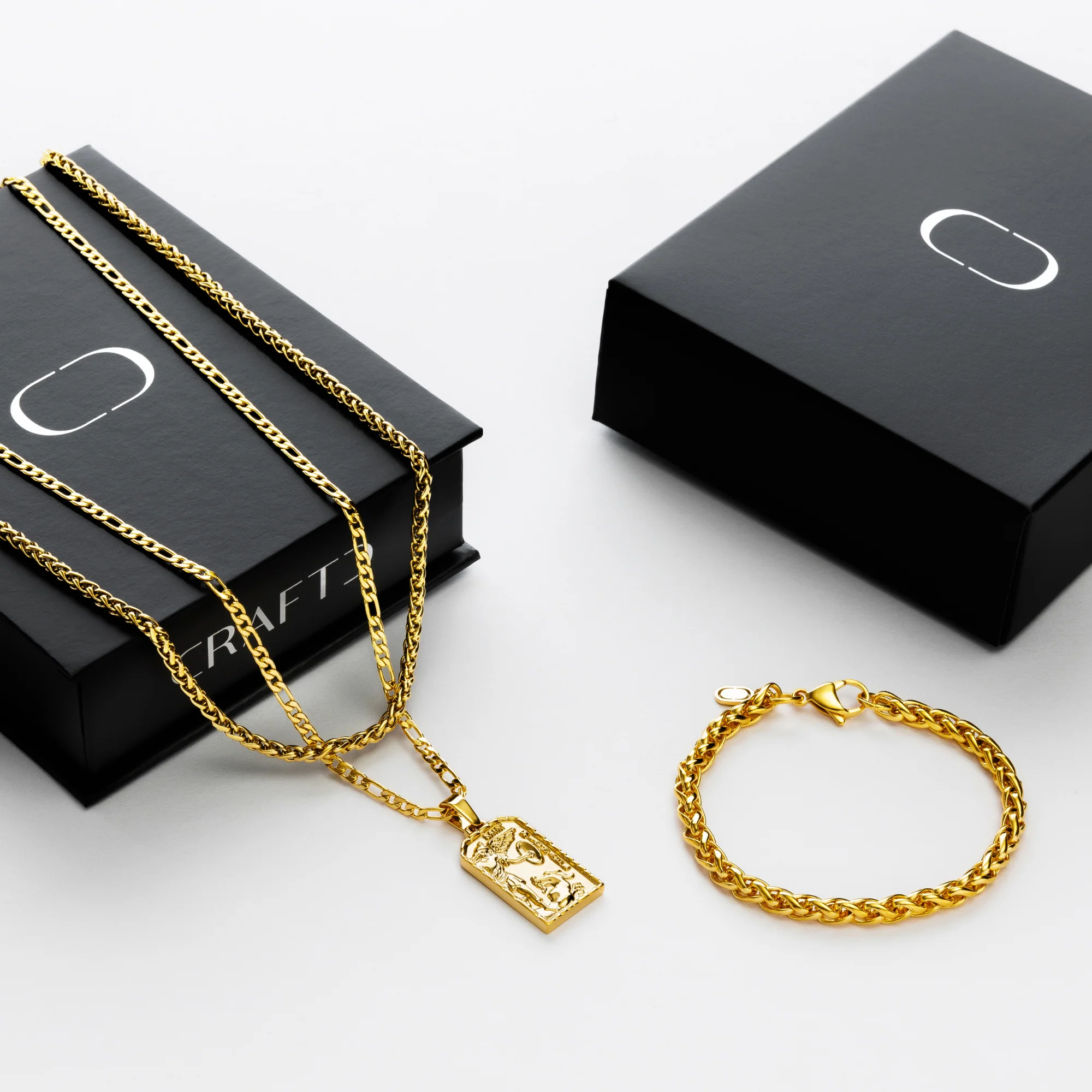 St. Michael Gift Set (Gold) - Image 2