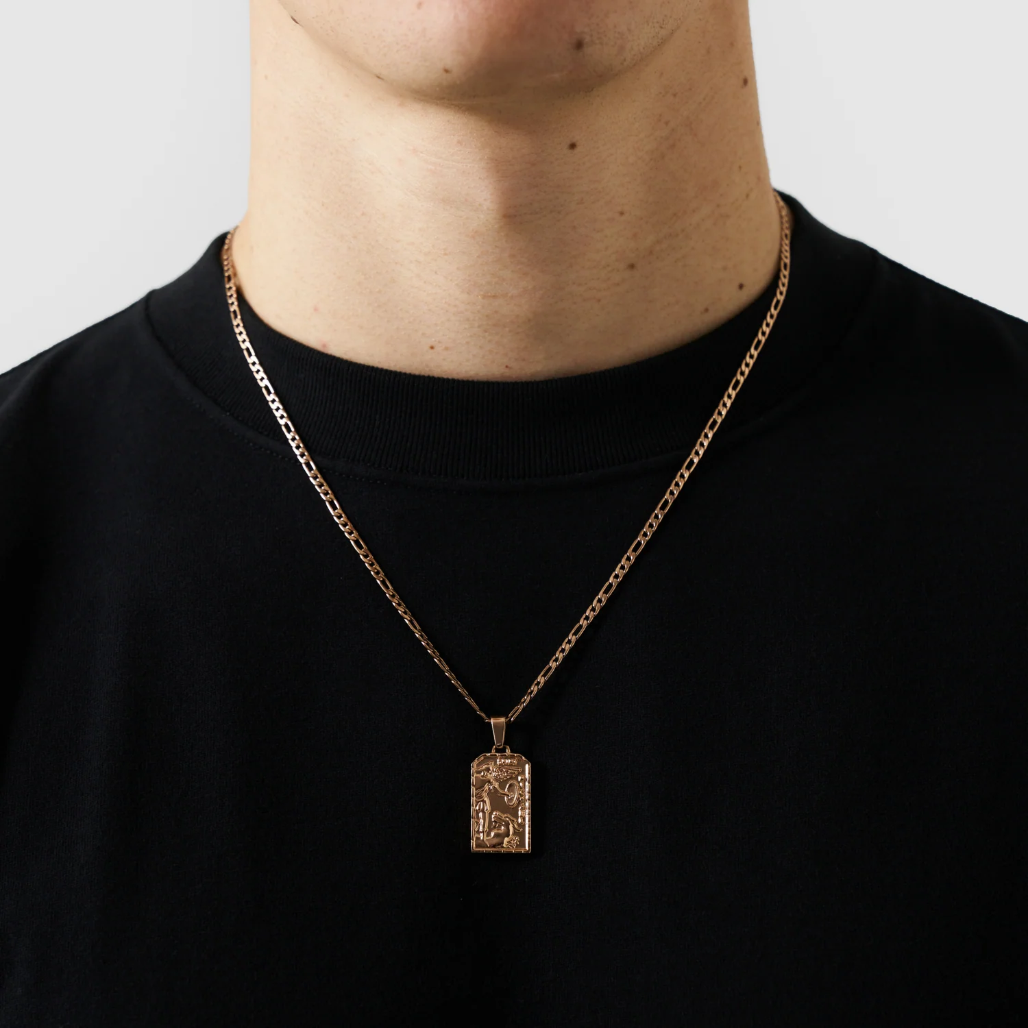 St Michael Pendant (Rose Gold) - Image 2