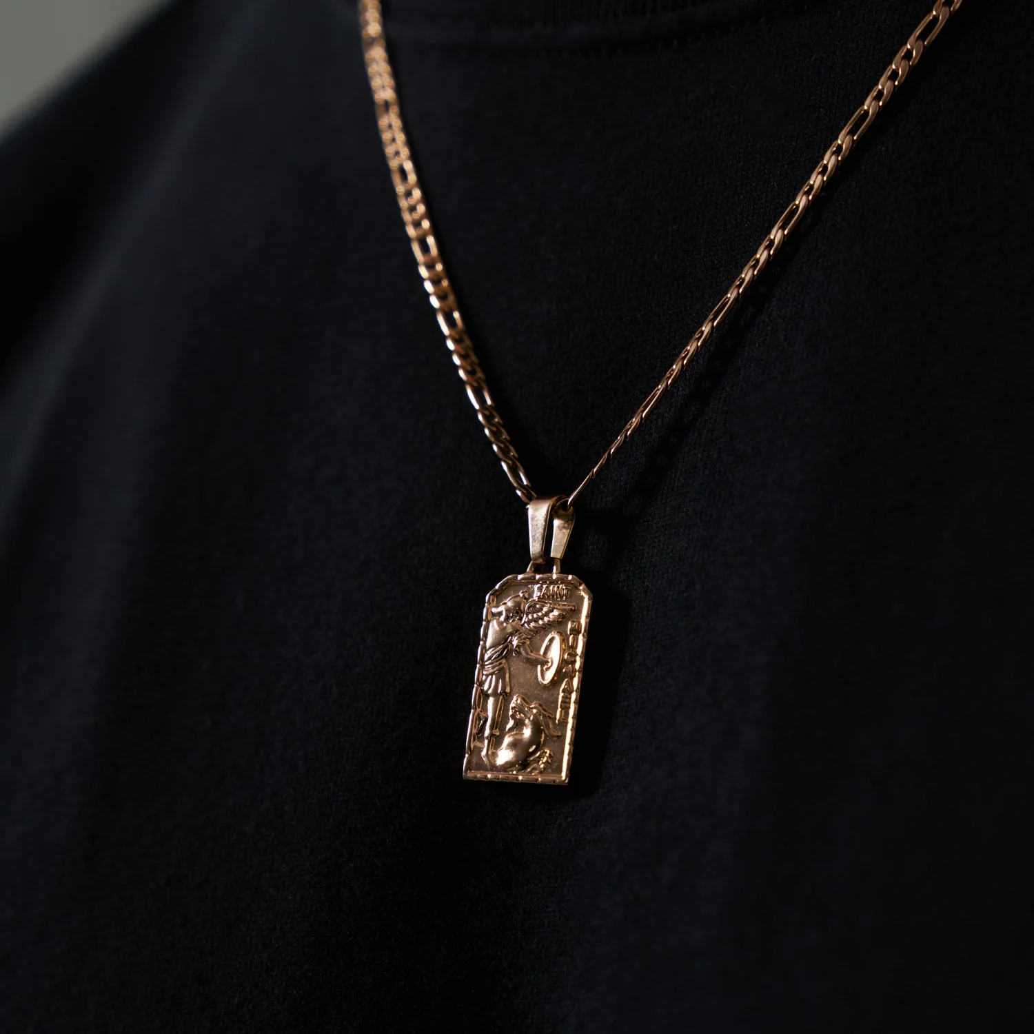 St Michael Pendant (Rose Gold) - Image 3